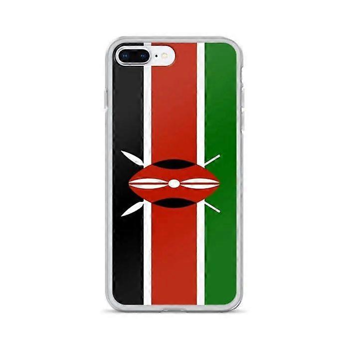 Kenya Flag Phone Case - iPhone 8 Plus