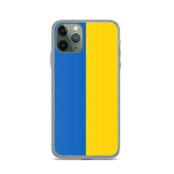 Phone Case - PIXELFORMA - Ukraine Flag - Compatible with iPhone 11 Pro - Flexible - Durable