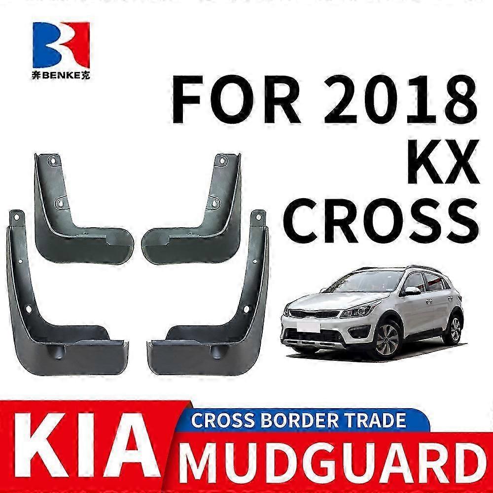 Unbraned Applicable à 2018 Kia Kxcross Car Tire Fender Pp Matériau Avant et Arrière Matériau Caoutch