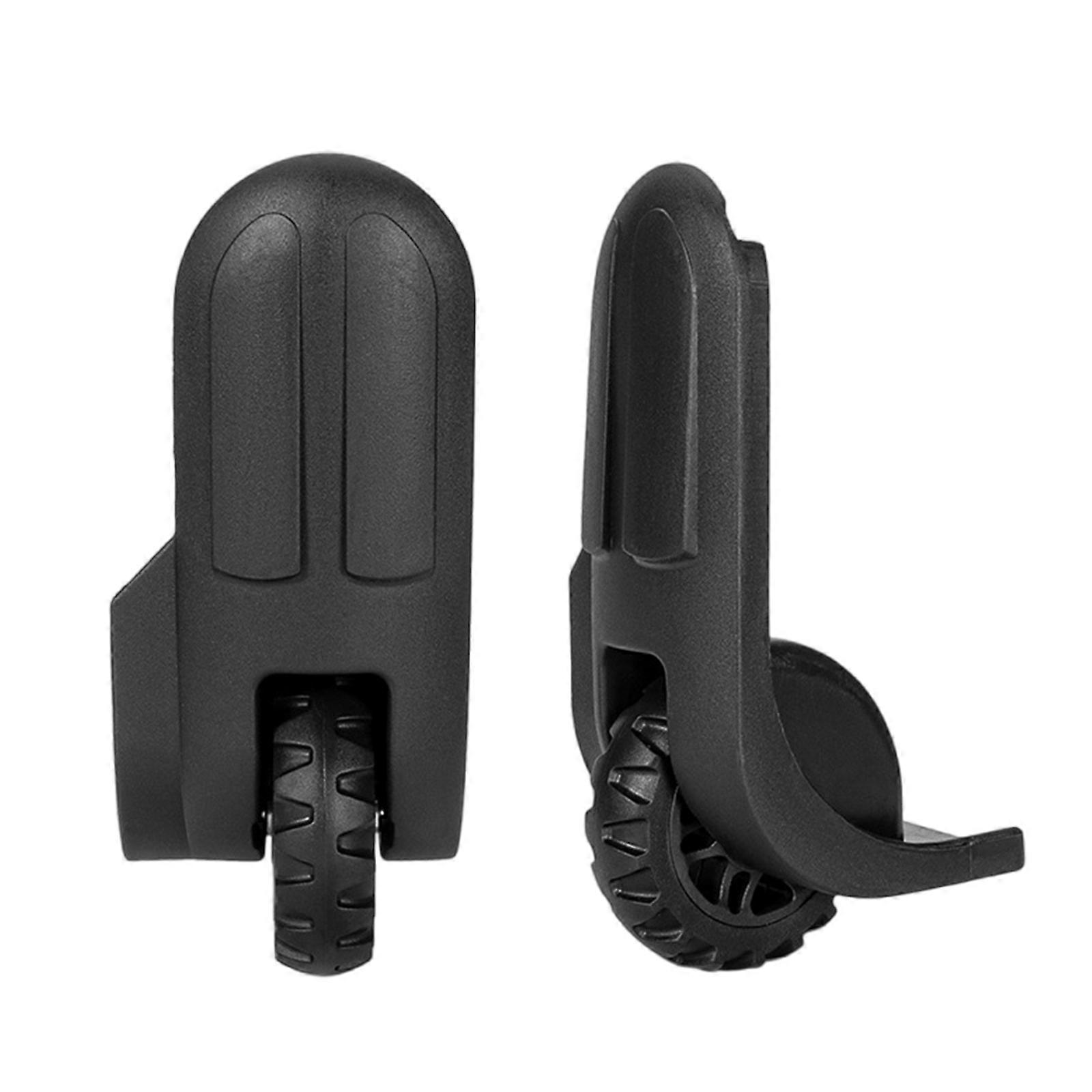 1 Pair Suitcase Wheels Luggages Wheels Swivels Castors Travel Luggages Wheels Easy to Install for Replacement Luggages