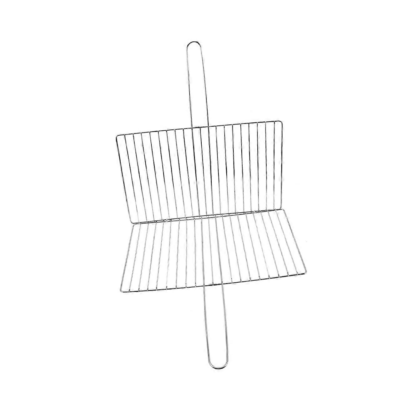 Fish grill basket Stainless steel Silver