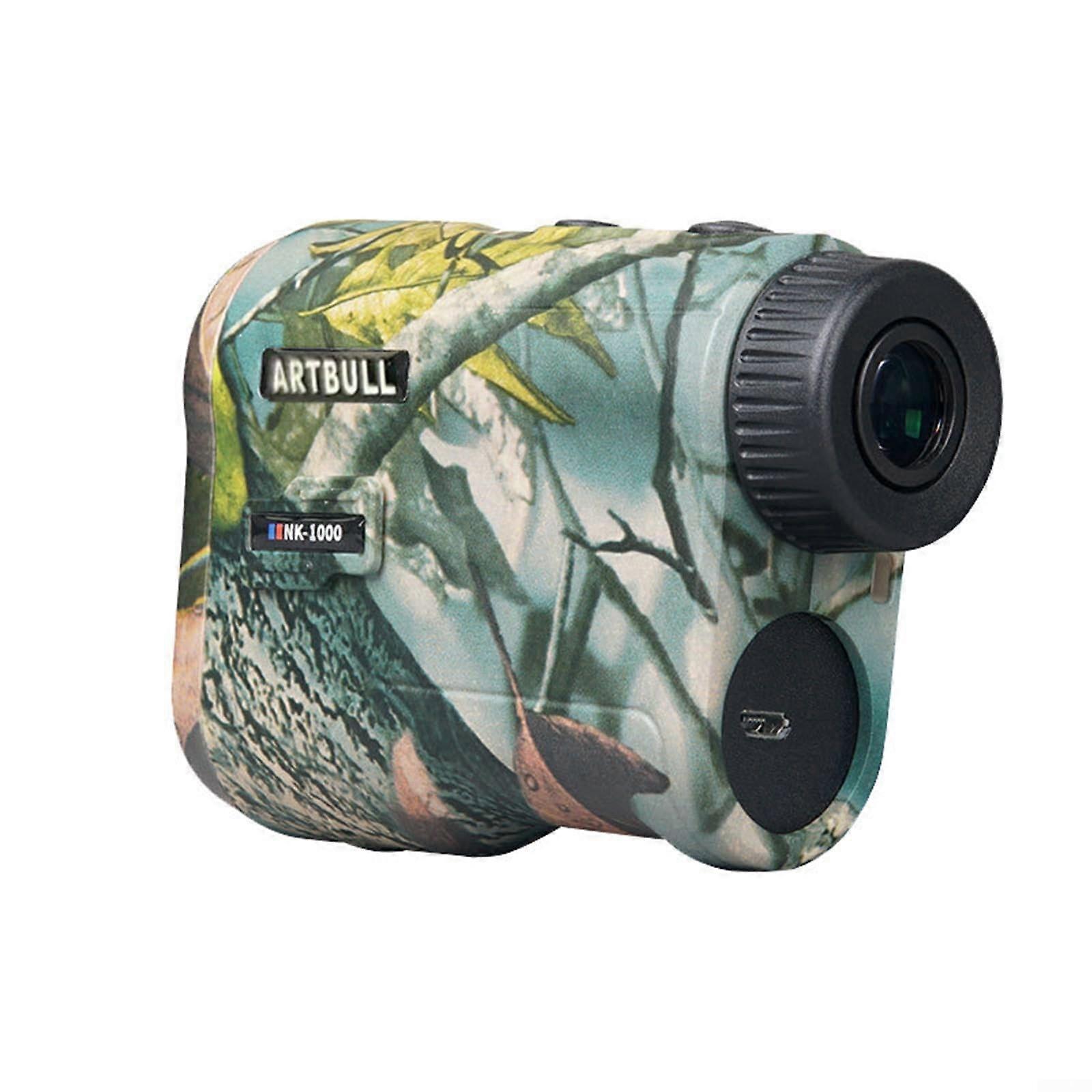 Golf Rangefinder Camo High Accuracy Rechargeable Rangefinder 600 m
