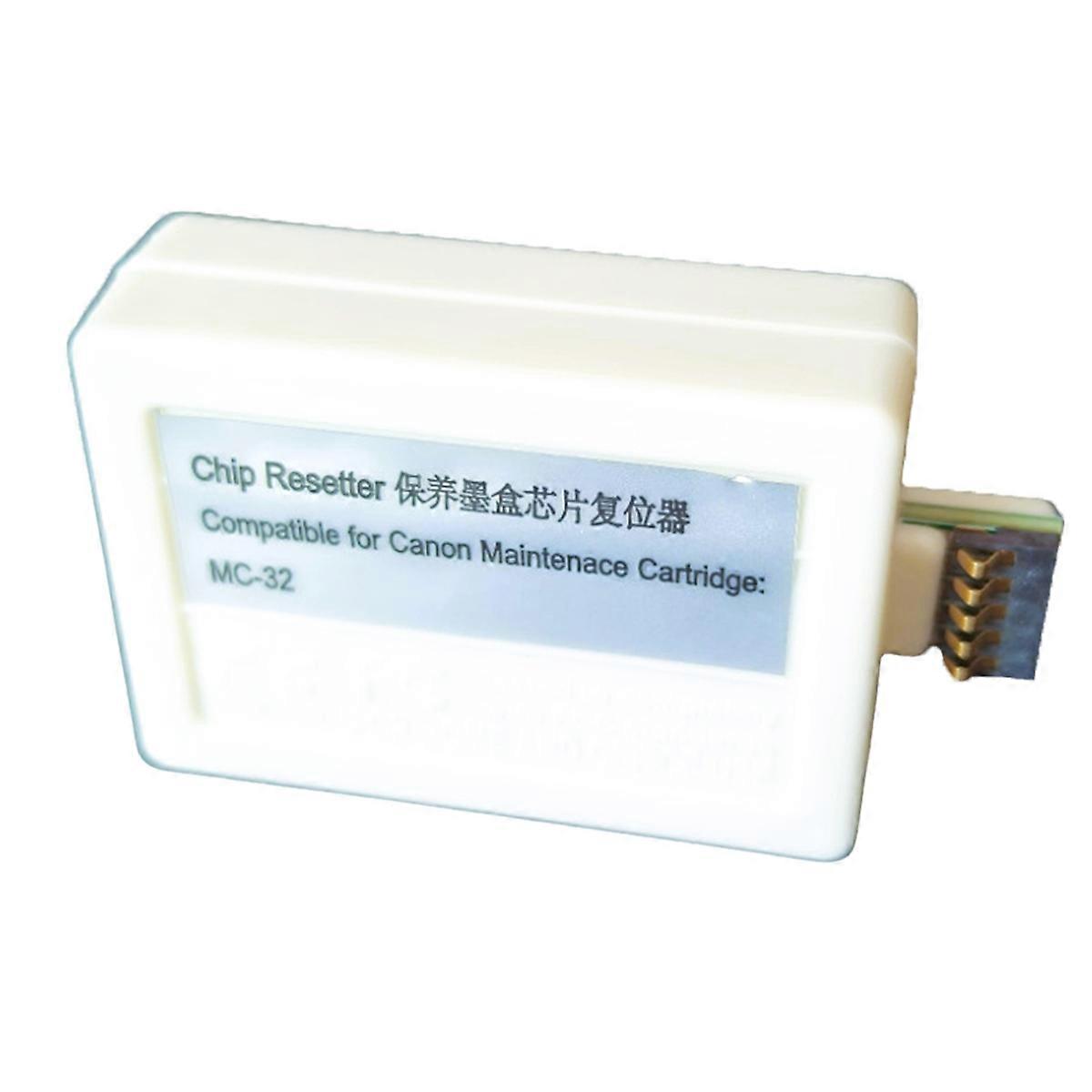 -32 Maintenance Chip Resetter Compatible for TC-5200 TC-5200M TC-20 Printers Waste Ink Tank Resette