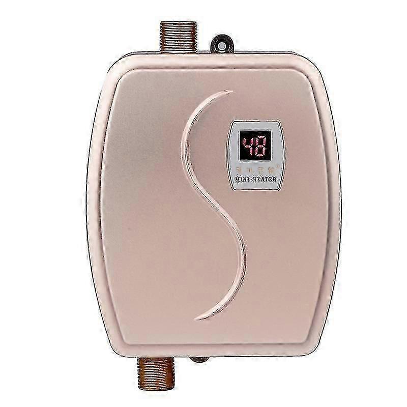 Mini Tankless Water Heater - 110V Kitchen Faucet with LCD Digital Display