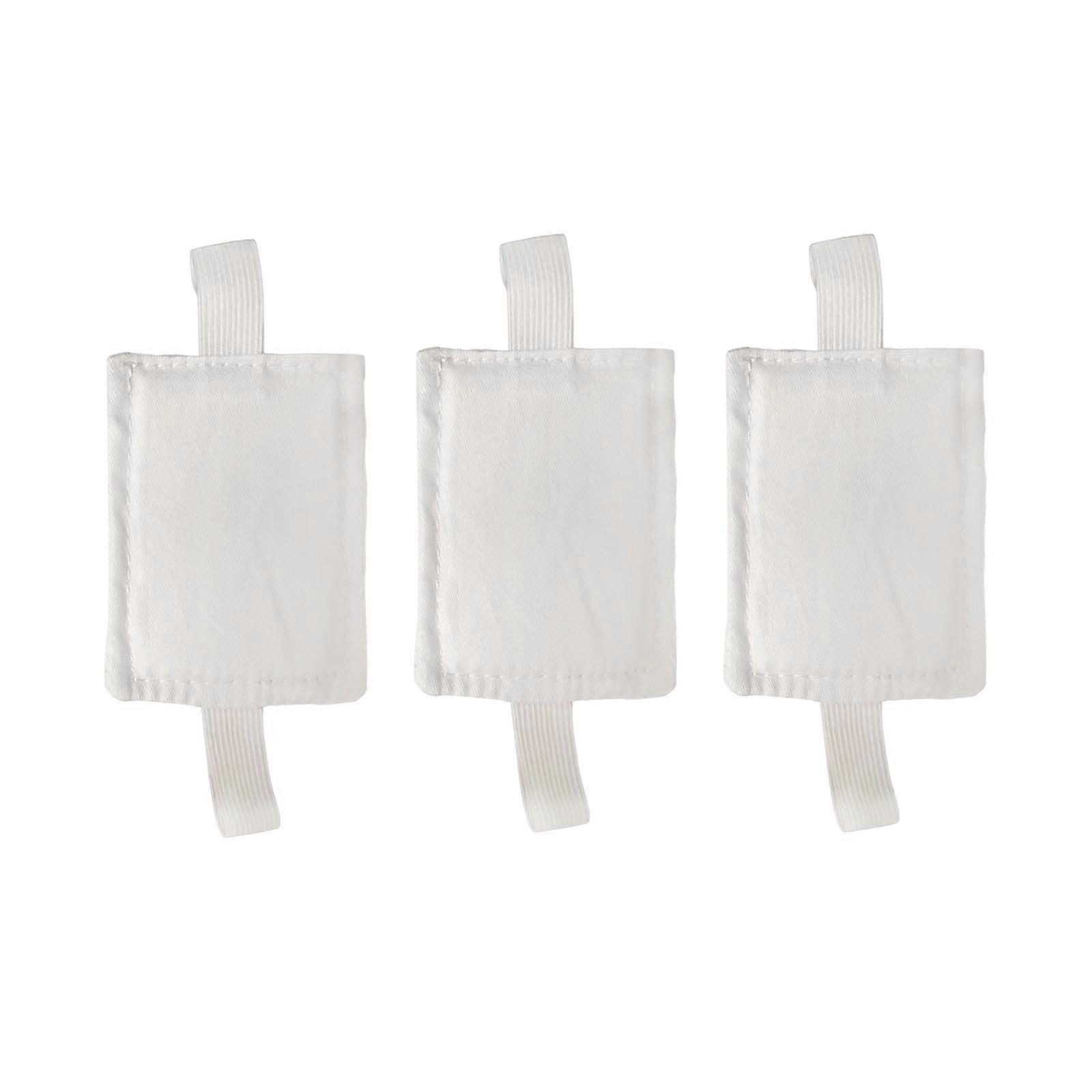 3 Pieces Latch Covers, Closer Nursery Door Closer with Elastic Straps for Good
