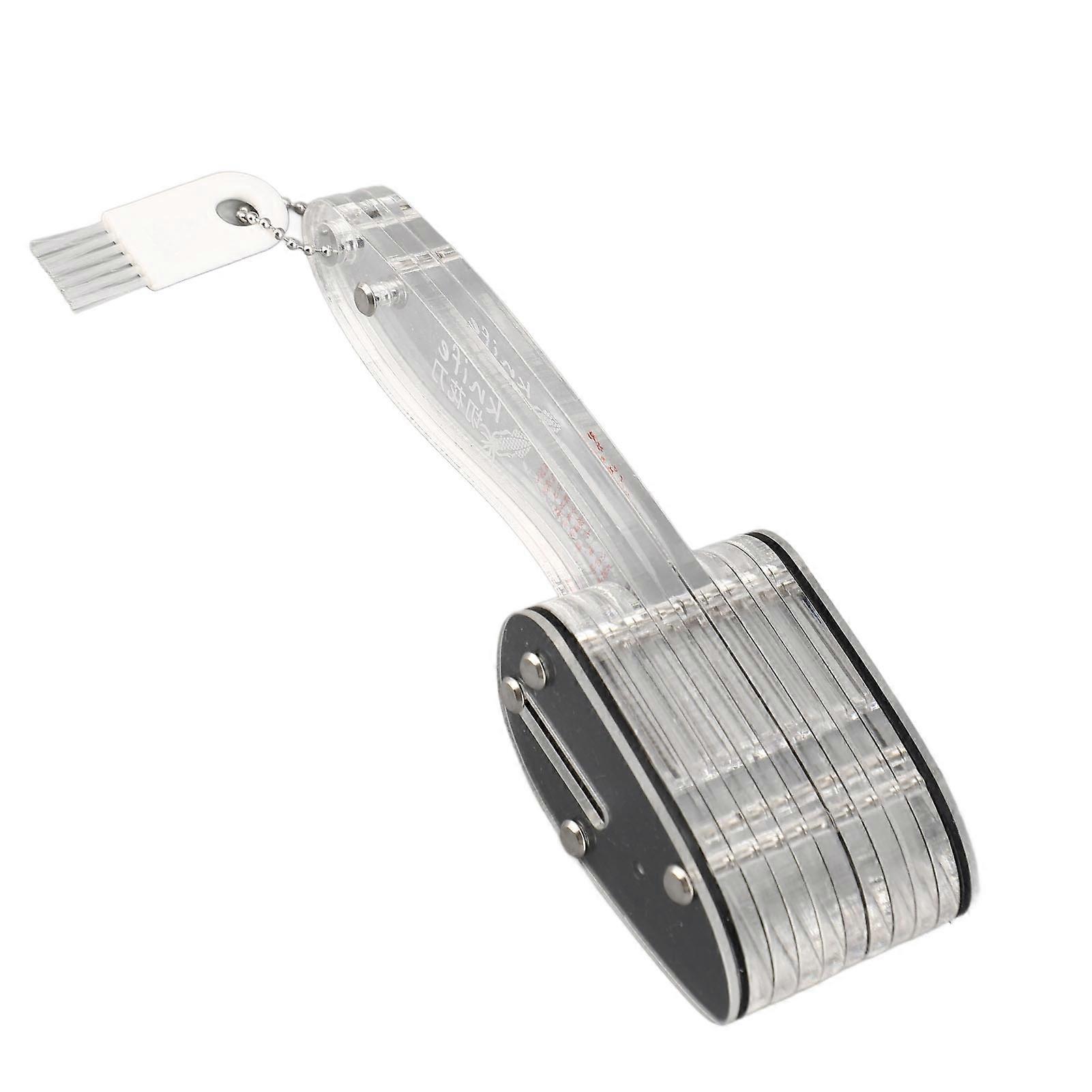 Multifunctional Acrylic Squid Cutting Tool, Economical Cuttlefish Cutter for Duck Gizzards and Green Onions