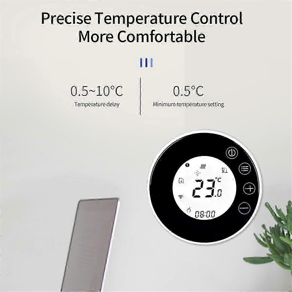 X7HGB Wifi Smart Heating Thermostat LCD Display Voice Control for Alexa Tuya Electric Floor Temperature Controller