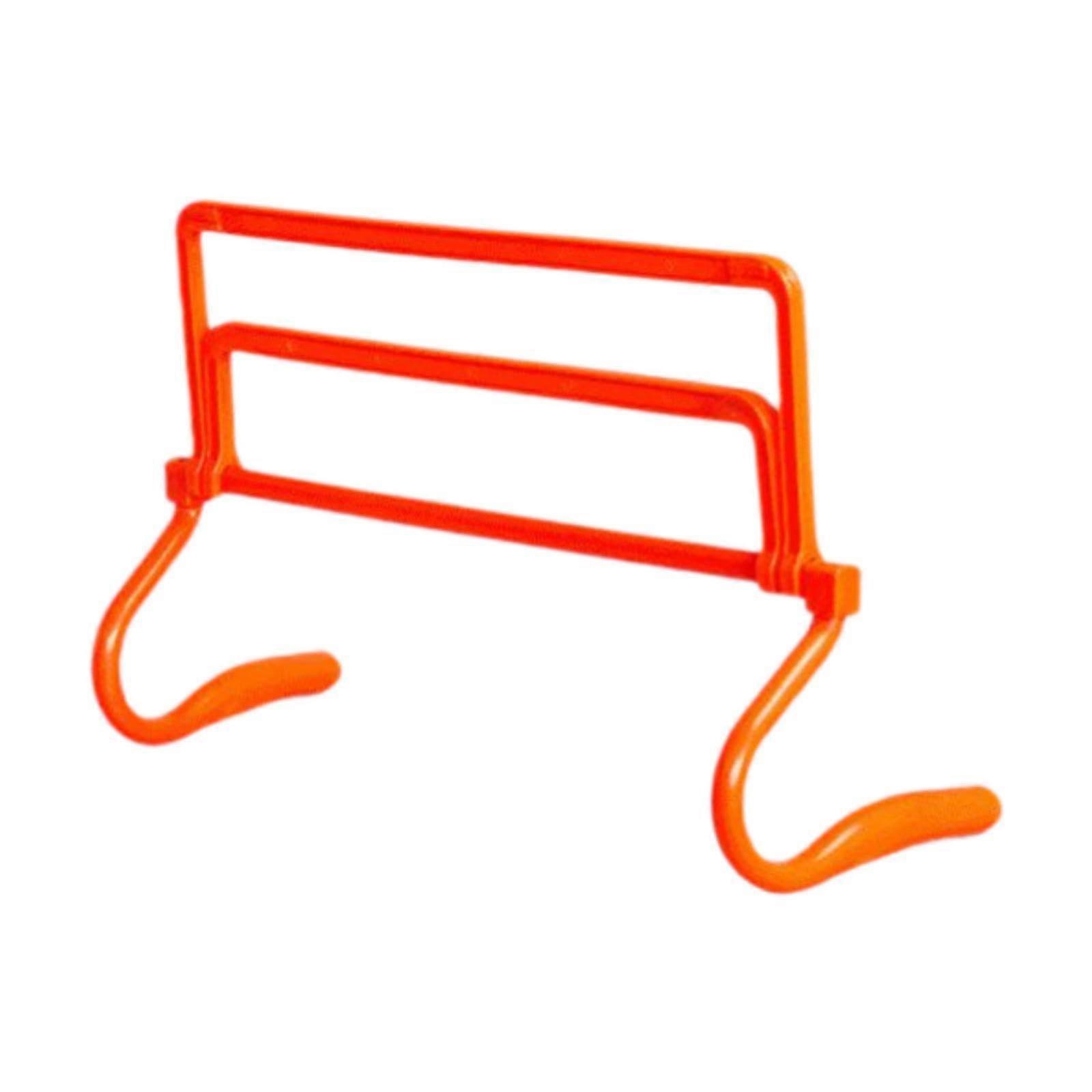 Agilityhurdlepole set, Agilityspeedtraining equipment for foot exercises Orange