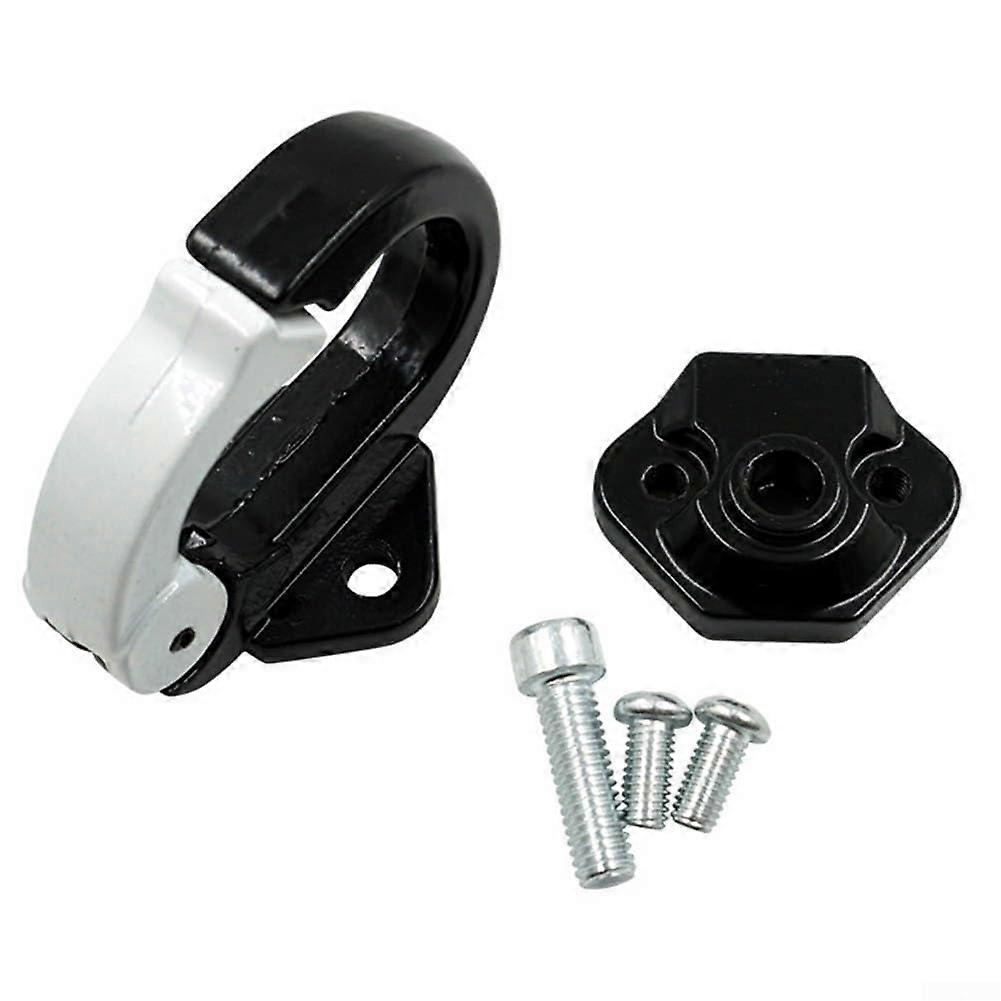 Motorcycle Hooks for Easy Storage, Black and White Roller Accessory Organizer, Compatible with Various Models