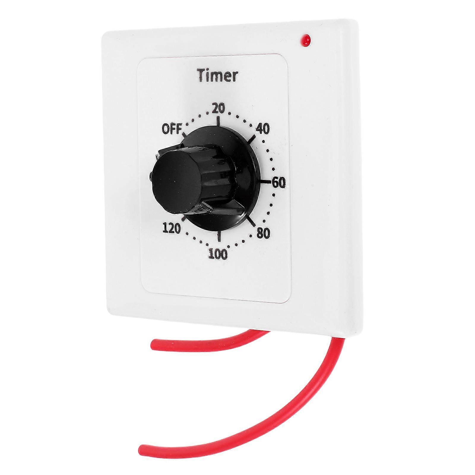 Automatic Timer Switch With Countdown Programmable Timer Switch For Households Time Control 3.4 3.3 1.9in 1Pcs