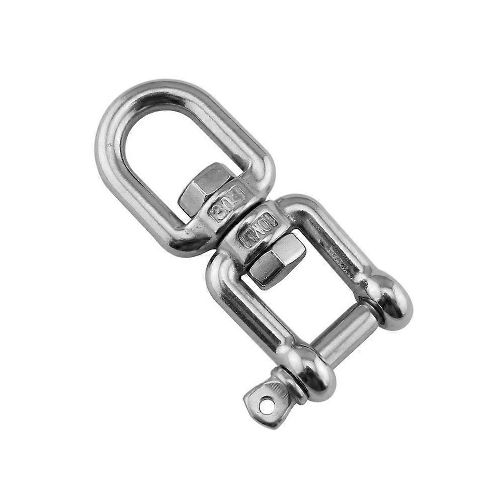 Metal Swivel Connector Swivel Hook Durable Waterproof 5x2x0.4cm 360 Degree Rotation Hanging Accessories 2Pcs