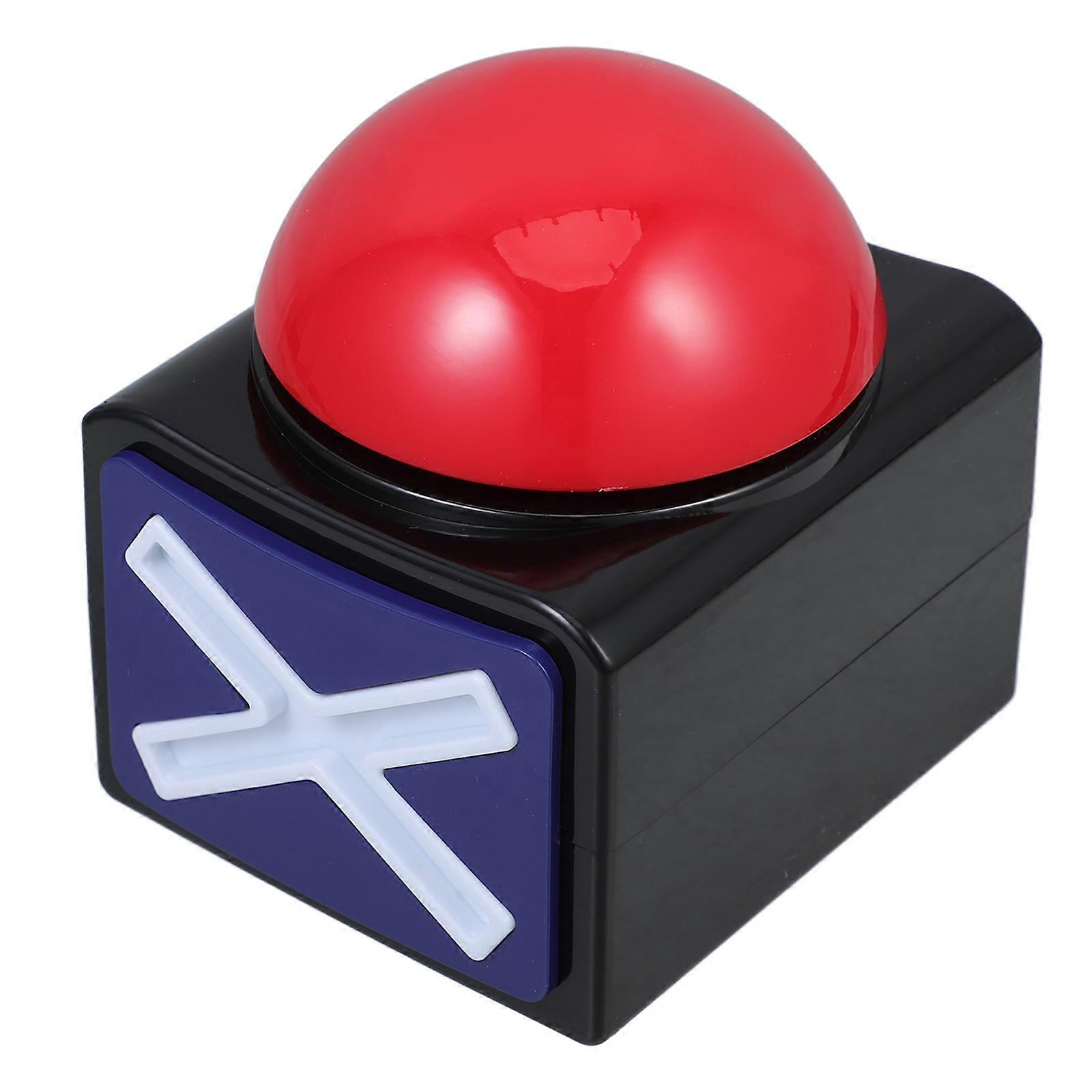 Game Button with Lights and Sound for Competition 11.50X11.00X9.50CM PP Material for Game Night