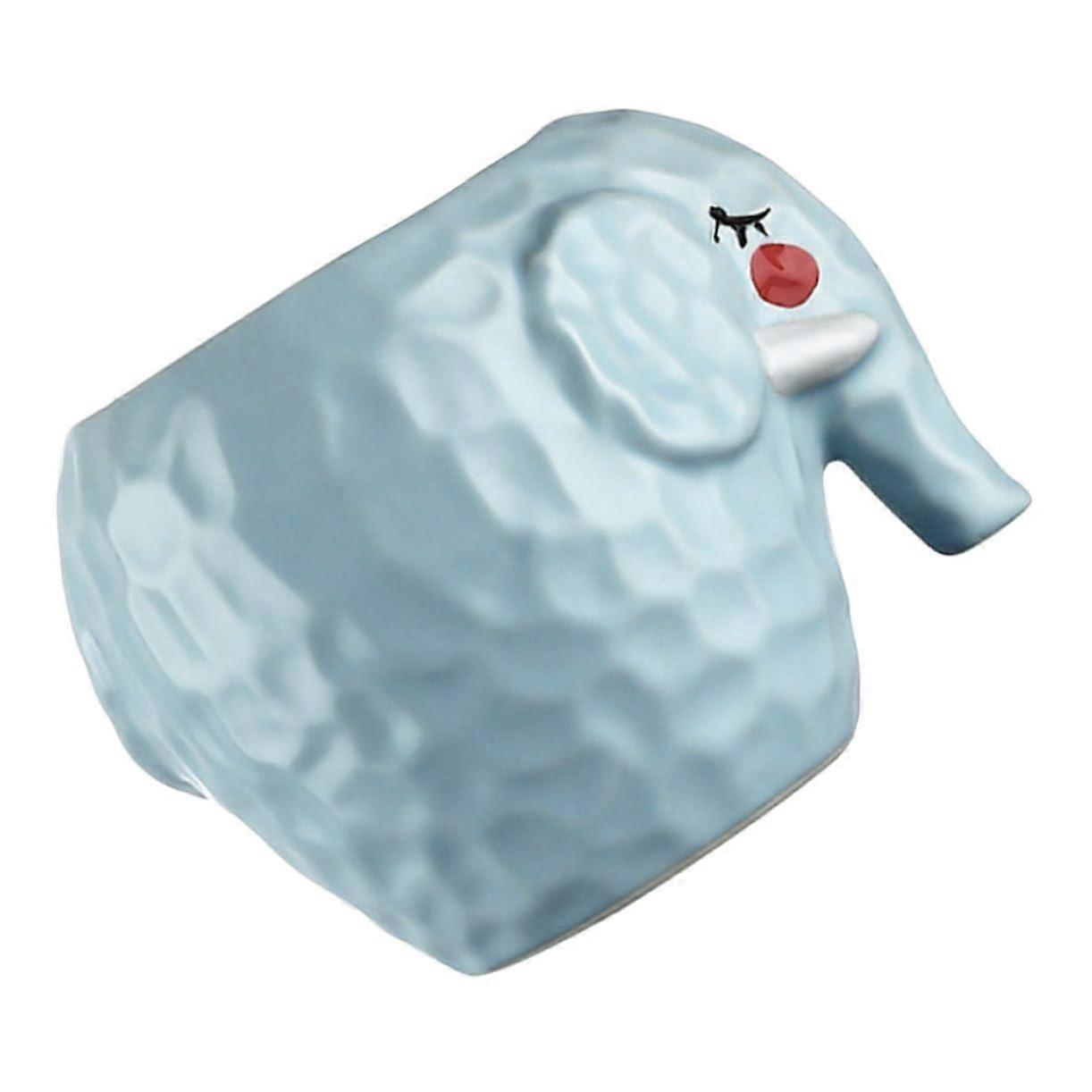 Tiki Cocktail Glasses Ceramic Sky Blue