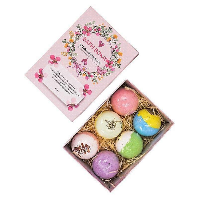 Exfoliating Bath Balls Set - 6 Pieces, 100g. Scented bath balls for an anti-itching and relaxing bath.