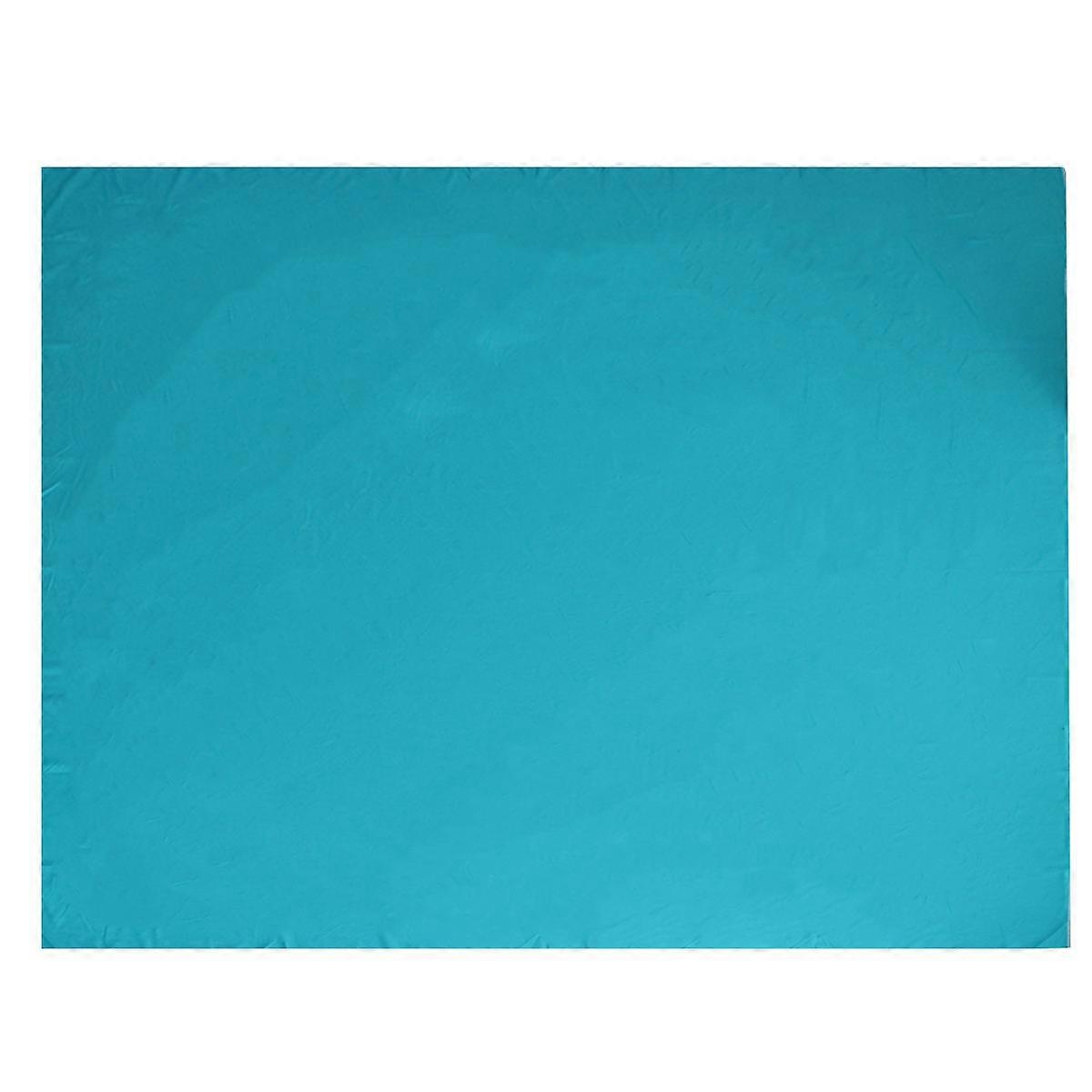 Non Reflective Blue Photography Backdrop Cloth – Pure Accessory with Hooks for Professional and Amateur Video Shoots