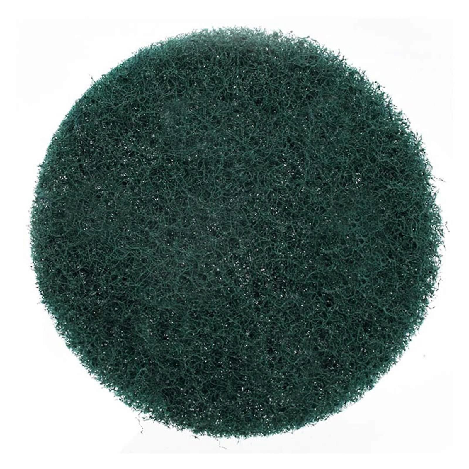 Flocking Scouring Pads 125mm Multipurpose Round Rust Removal Grey