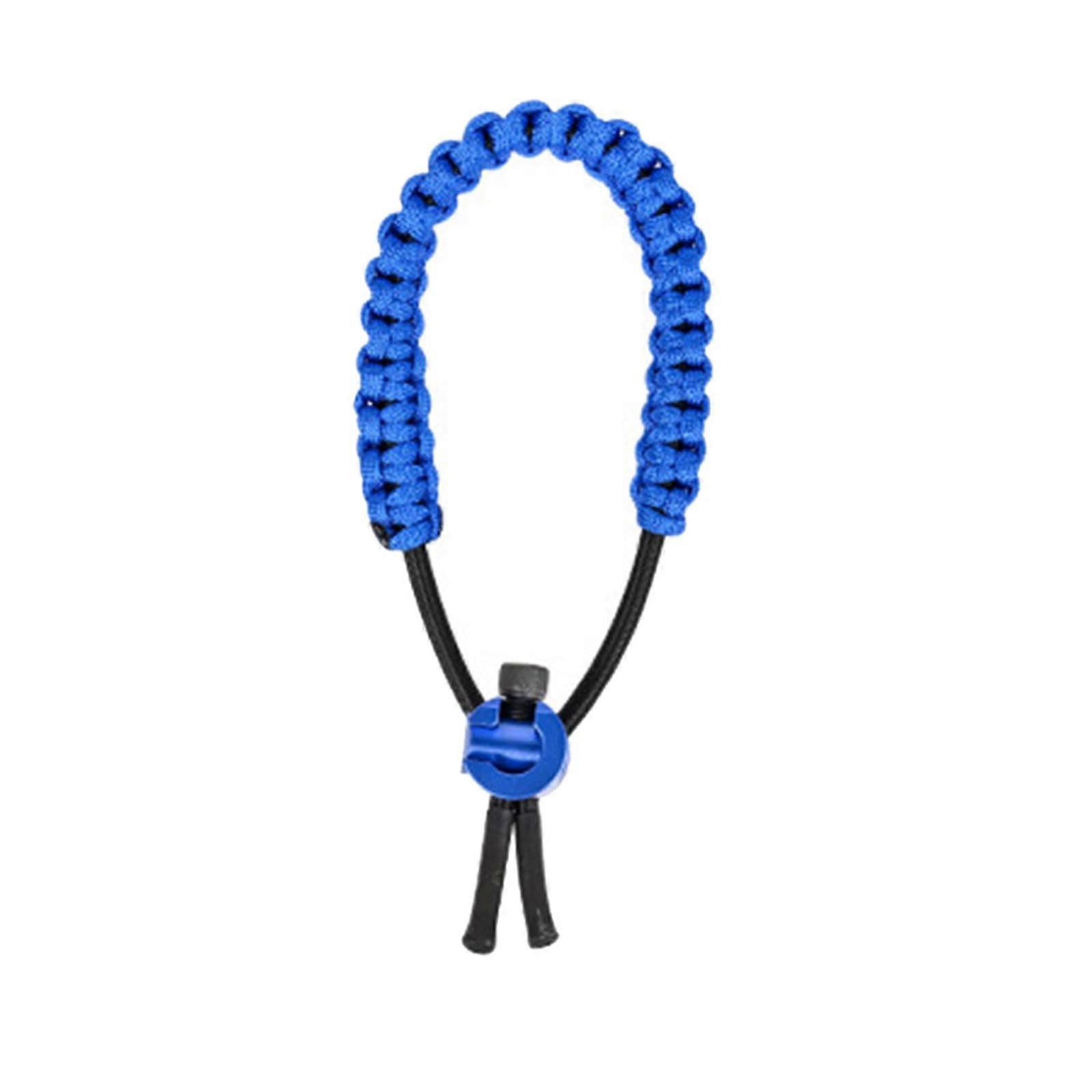 Bögen wrist loops release quick nylon braided wrist strap blue Ref: 8085