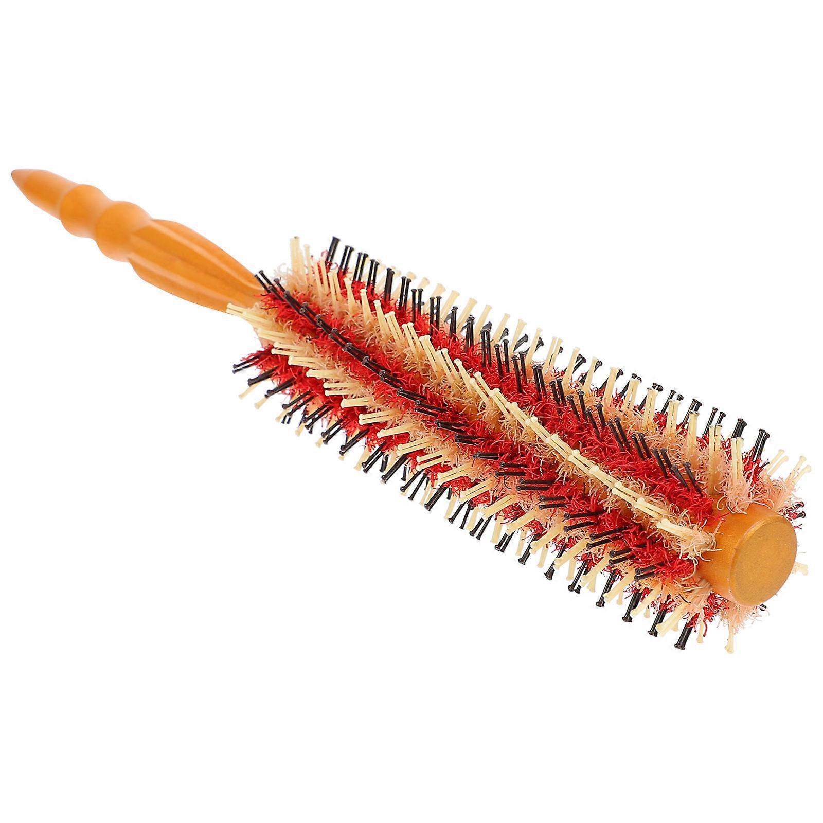 Hairstyling Comb Wooden Handle for Curling Suitable for Salon Use