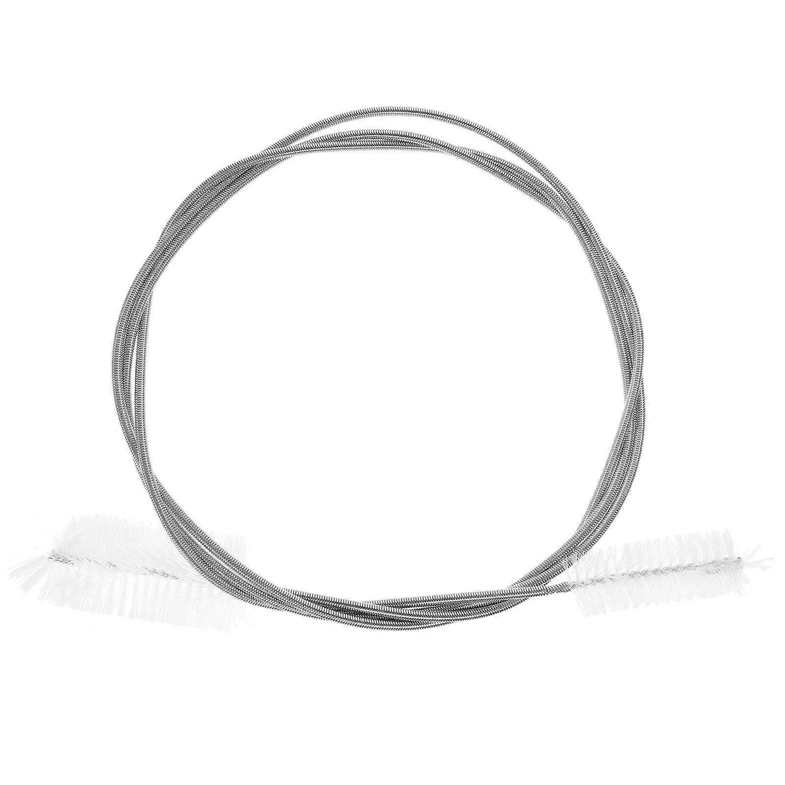 Flexible Double Ended Aquarium Cleaning Brush with High Density Bristles for Shaped and Bent Tubes, Efficient and Portable