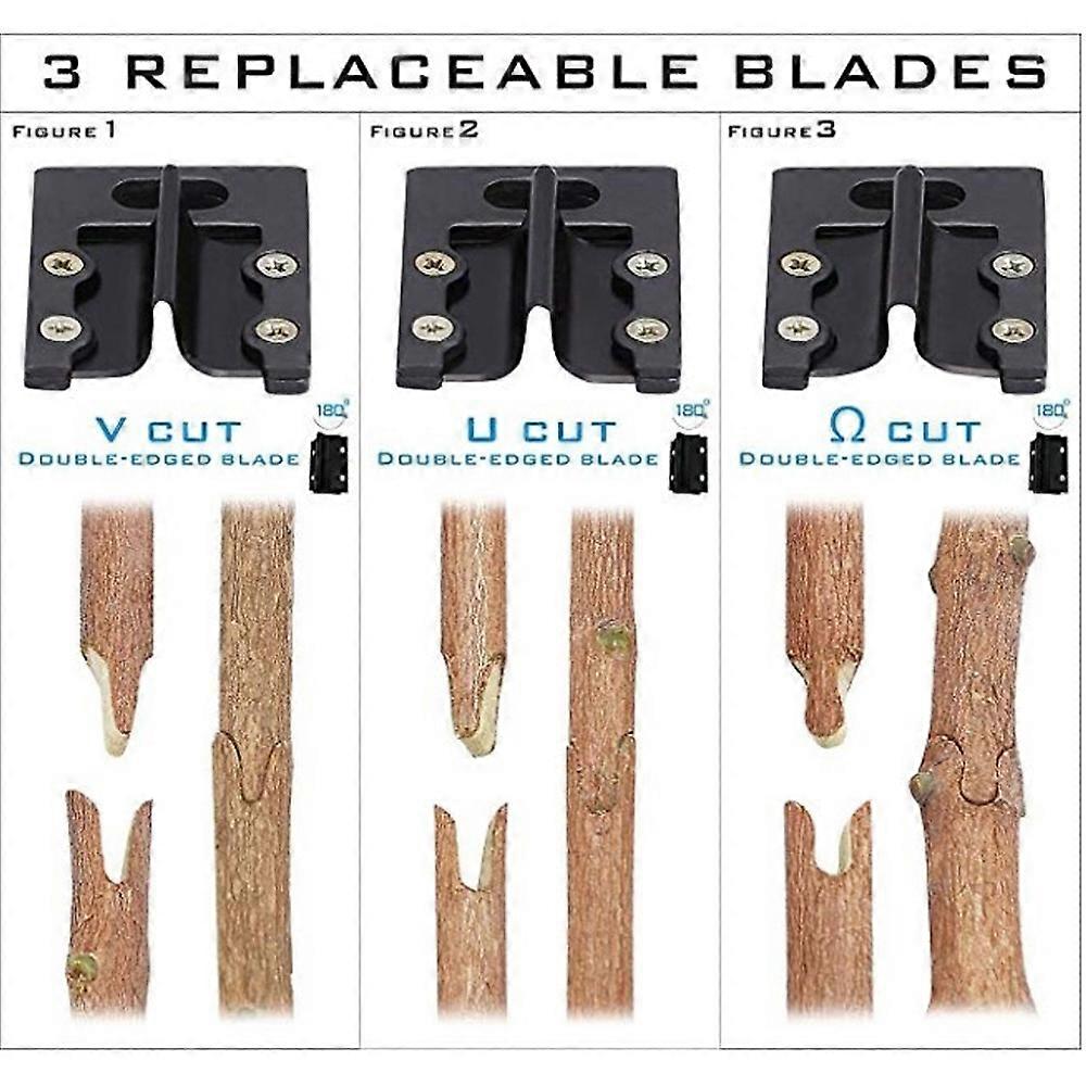 Household Garden Grafting Tool Set Fruit Tree Professional Pruning Shears Cutting Tools Kit