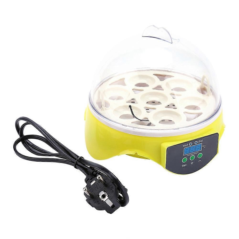 Mini Digital 7 Egg Capacity Chicken Duck Bird Hatch Incubator Tool Kit