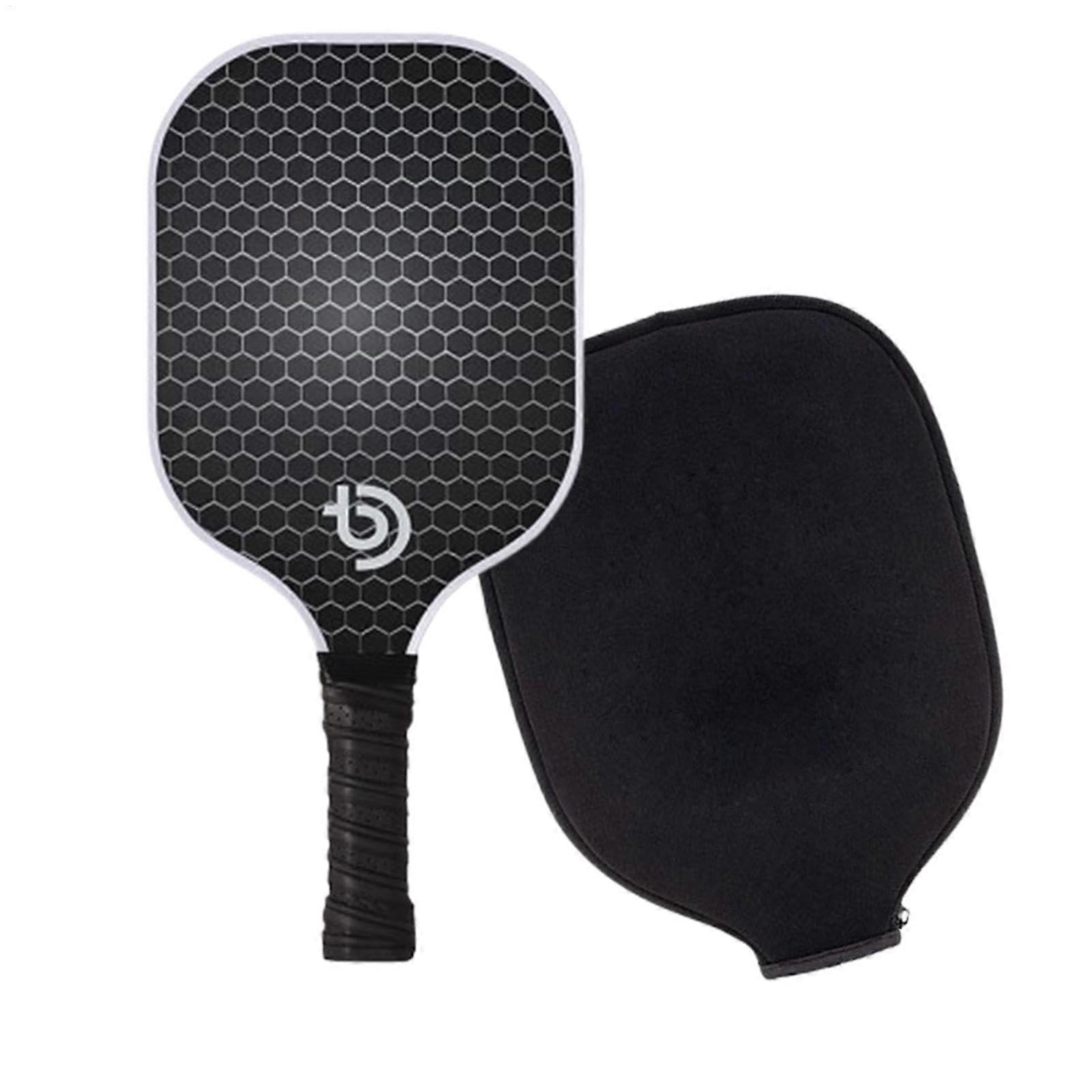 Paddle Set with Bag - Lightweight Non-Slip Cucumber Ball Racket with Comfort Grip for Outdoor Games, Includes Carry Case