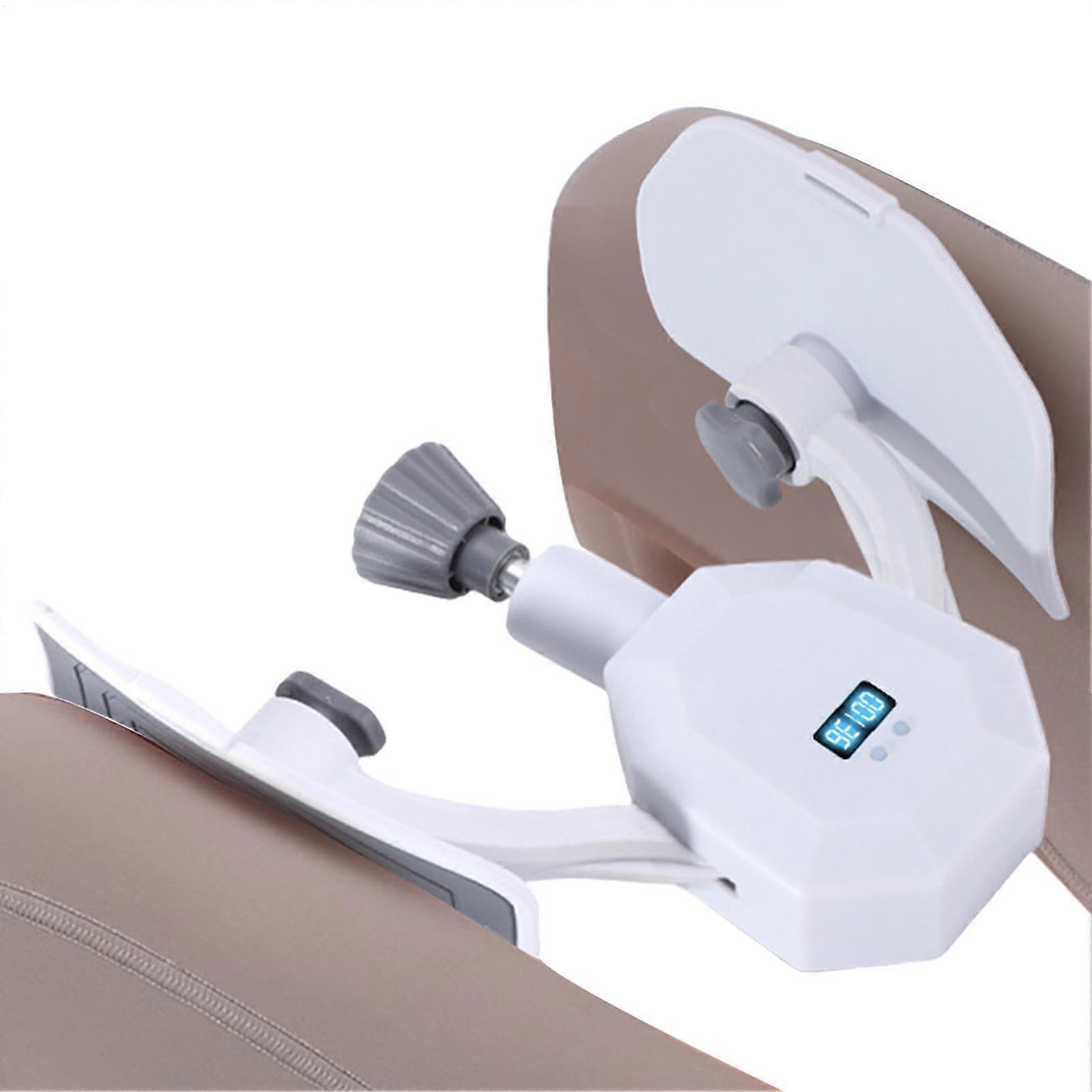 Inner Thigh Trainer, Hip Trainer Cone with Counter, Adjustable Fitness Device White