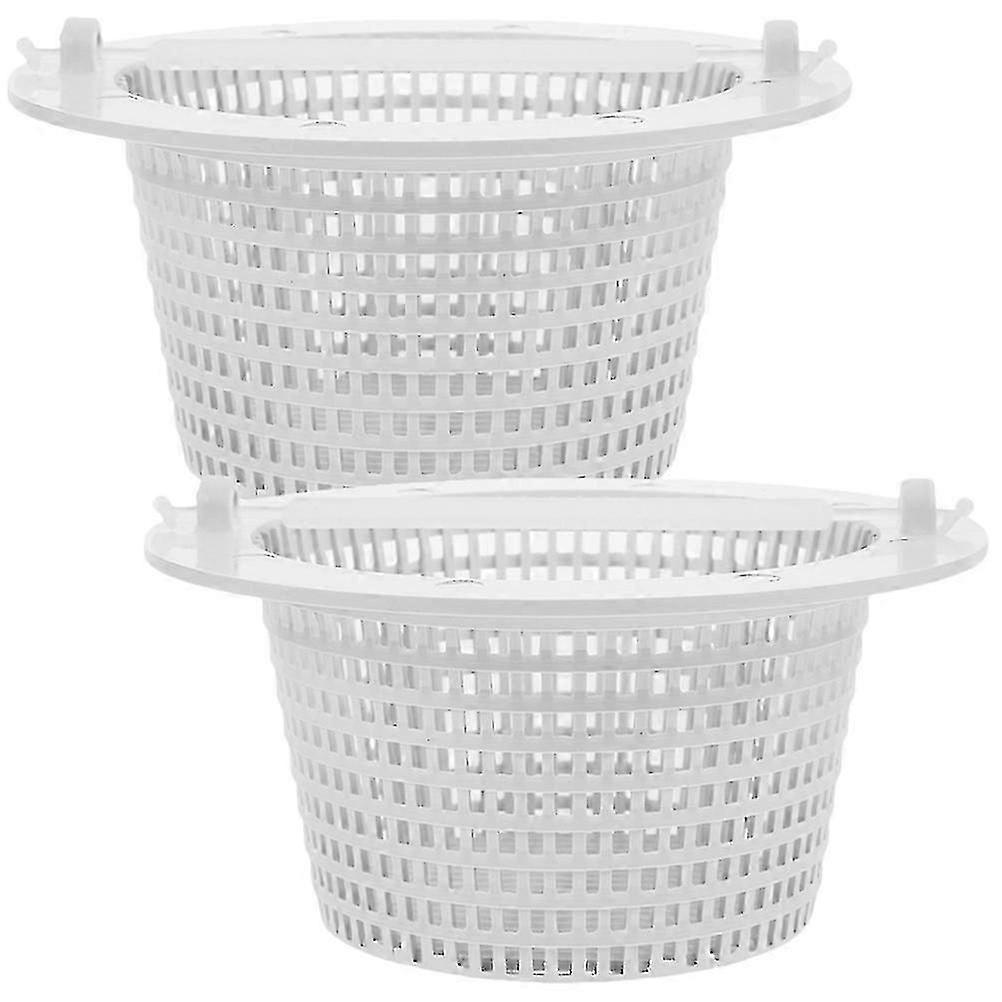 2pcs Durable Cleaning Basket Portable Litter Filtering Basket for Swimming Pool Suitable for Certain Brands