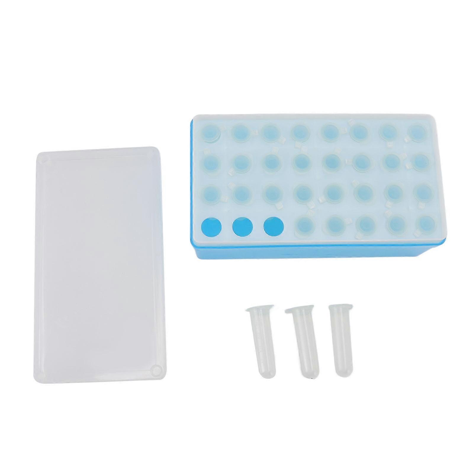 32 Slots Plastic Storage Box Case Organizer for Beads, Seeds, and Crafts with Small Containers