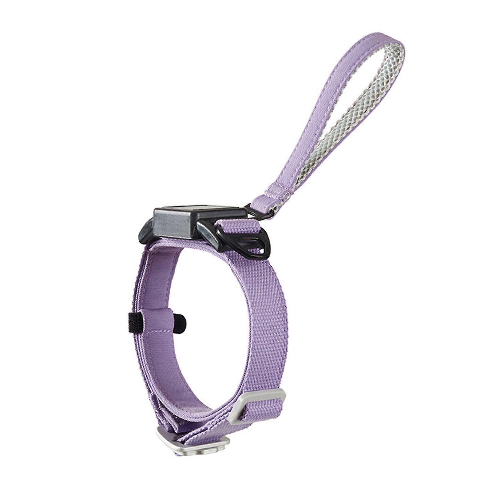Adjustable Dog Collar And Leash Soft Multiple Color For Pet Comfort Purple S