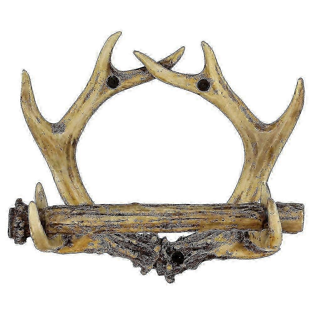 Rustic Deer Wall Mounted Toilet Paper Holder for Home Use