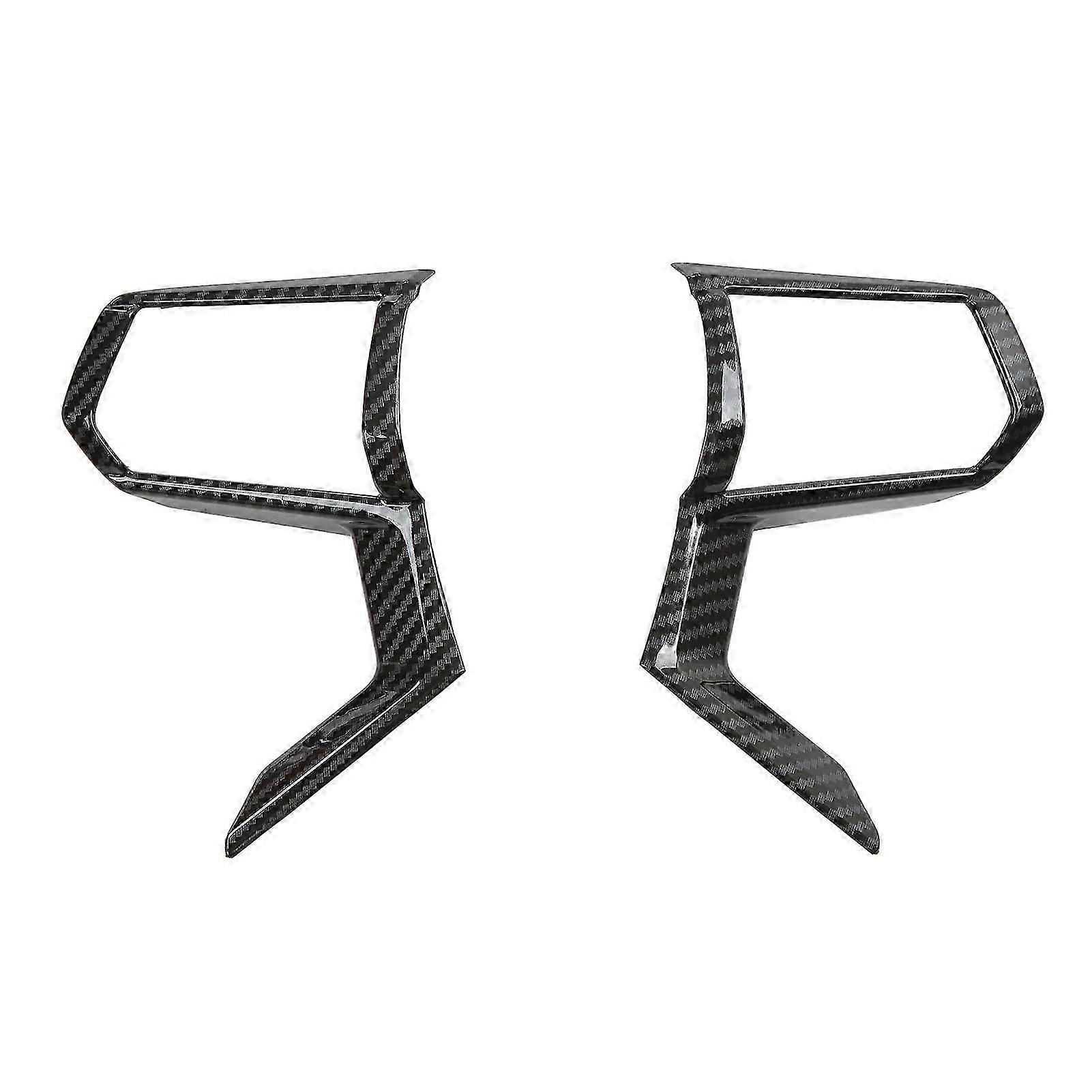 2Pcs Steering Wheel Cover Decoration Frame Trim Replacement for Suitable Brand Outlander 2023
