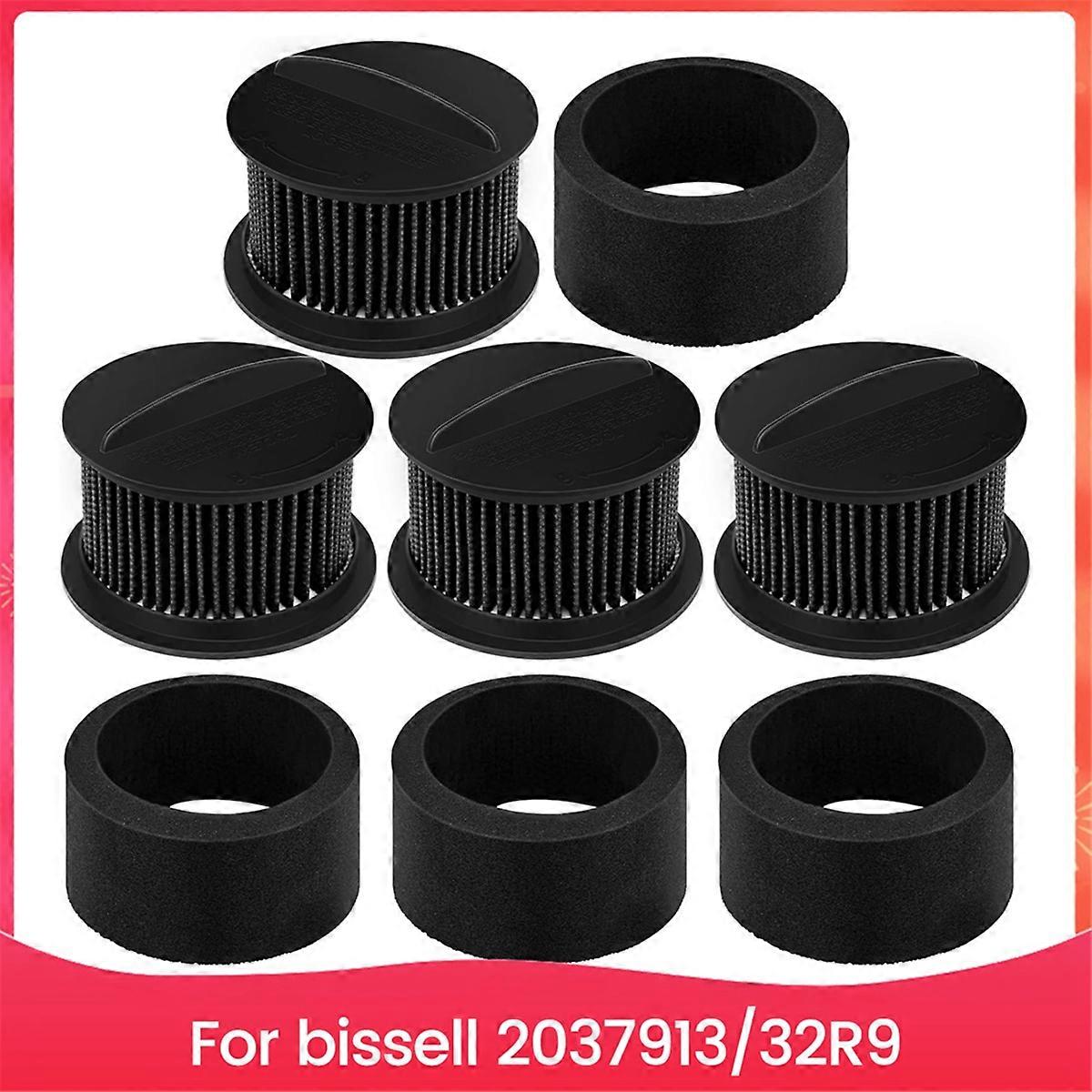 4PCS 2037913/32R9 Filter for PowerForce Compact Cleanview Helix Turbo Vacuum Cleaner Replacement Filter Set