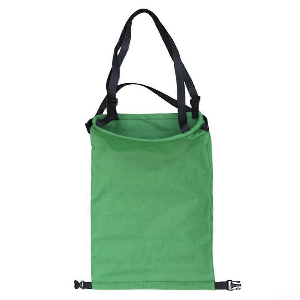 Large Capacity Canvas Picking Bag with Adjustable Features for Outdoor Use