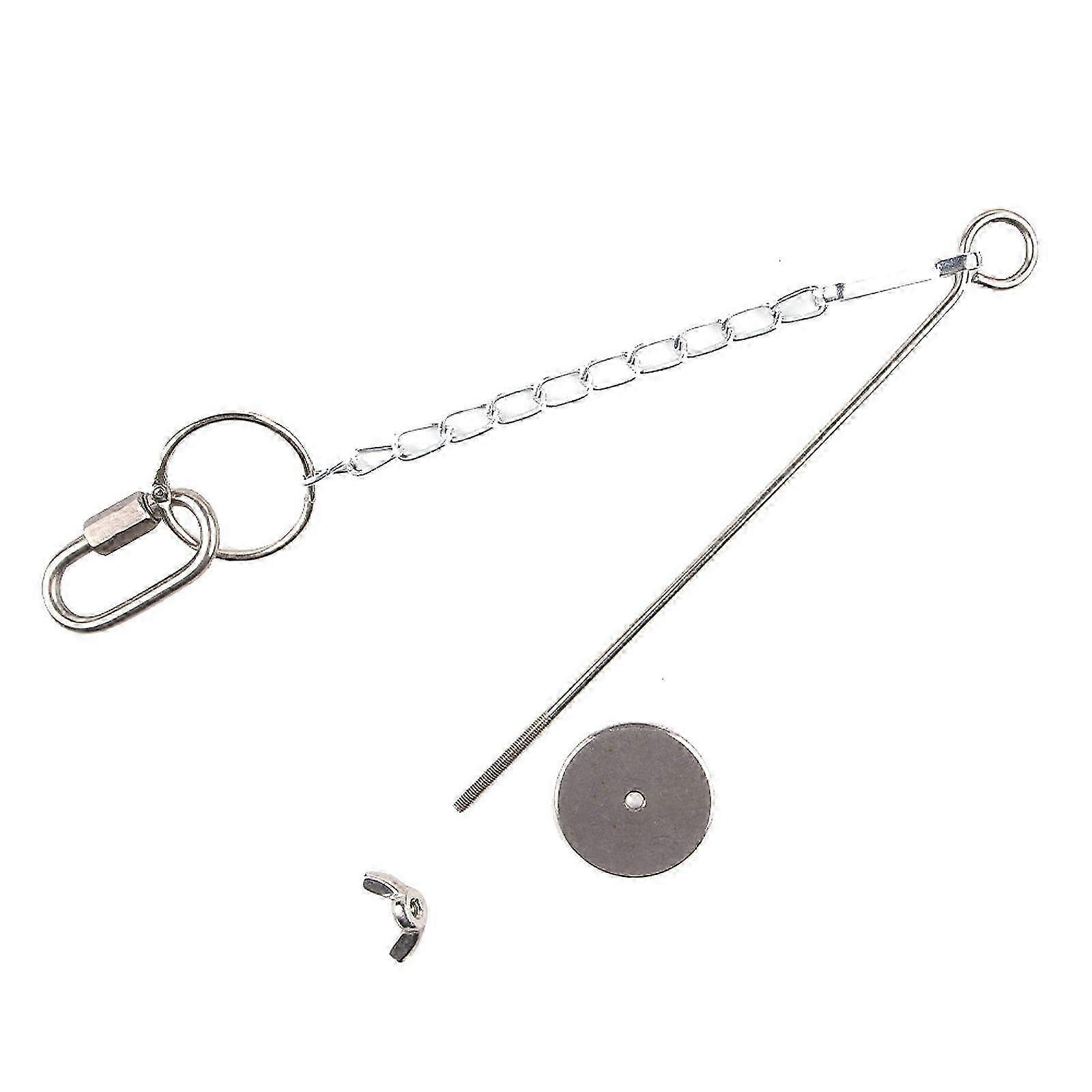 Hanging Skewer Feeder for Veggies, Fruits, Treats - Chew Toy Swing Rack for Chickens, Ducks, Geese