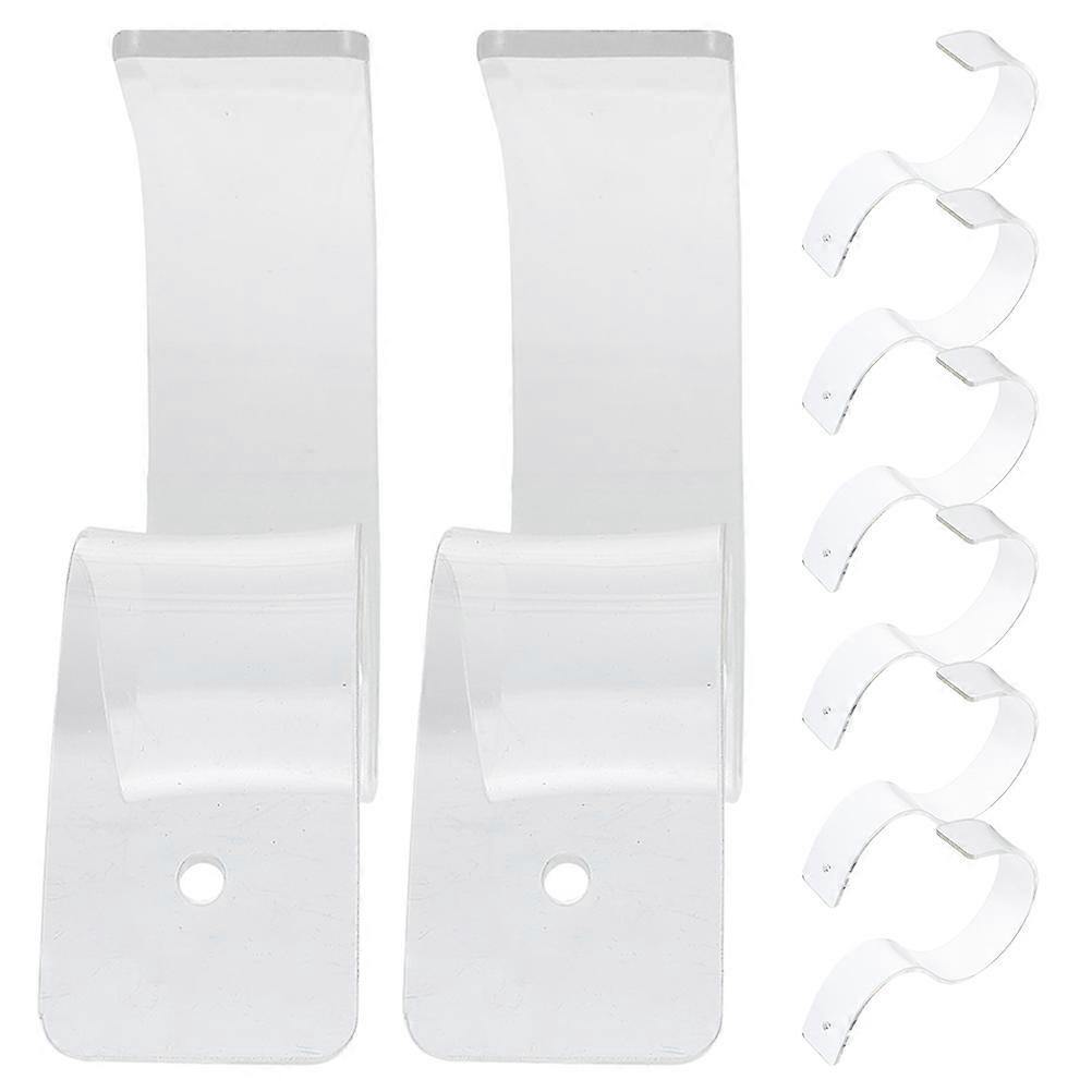 Belt Display Stands Acrylic Racks For Home Shopping Mall Belt Store 16.00X10.50X3.00CM 8Pcs