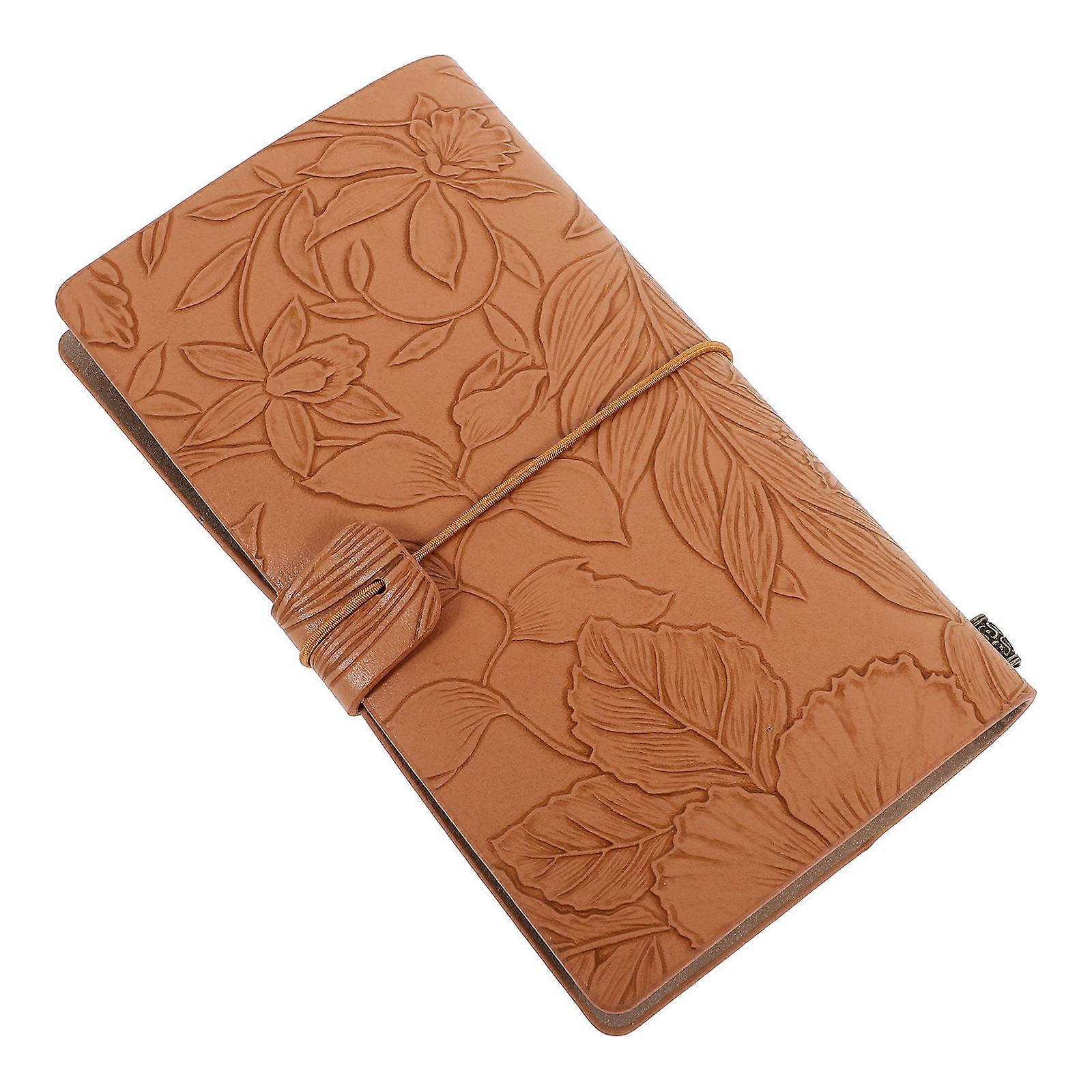 Pu Daily Notebook Multi Function Notepad Office Work Schedule Planner Rectangular Shape Simple Style 1Pack