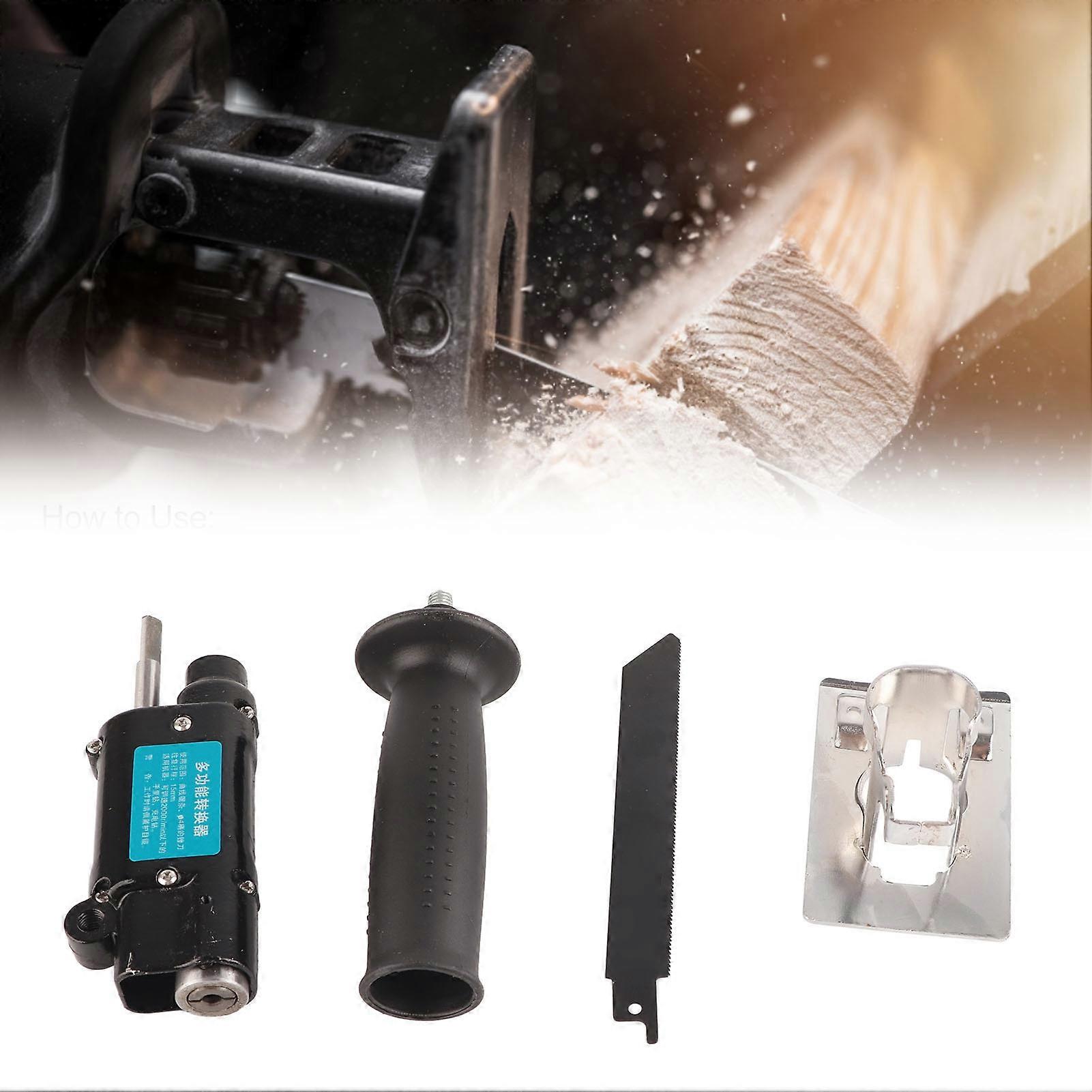 Electric Drill to Saw Adapter Reciprocating Chain Saws Converter Cutting Hand Tool Hardware