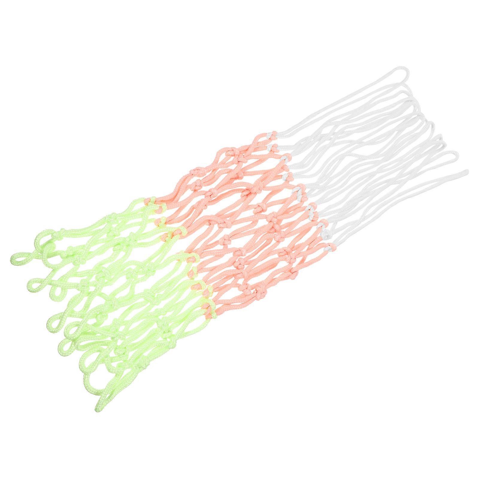 Durable Basketball Nets Glow In The Dark For Basketball Players 46.00X34.00X0.50CM Load-Bearing 1Set