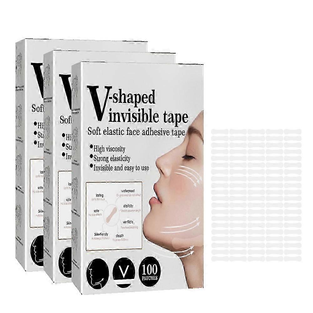 3 box Invisible Patches Tape For Face V Line Neck Eyes Lifting Wrinkle Remover Sticker Tape Facial Skin Care Tool Bandagem Elastica