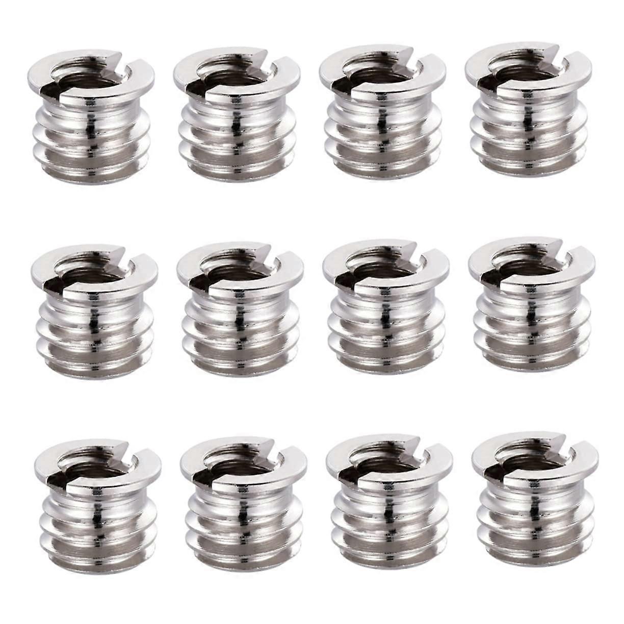 20 Pieces Microphone Stand Adapters QuickRelease Screws for Audio Equipment