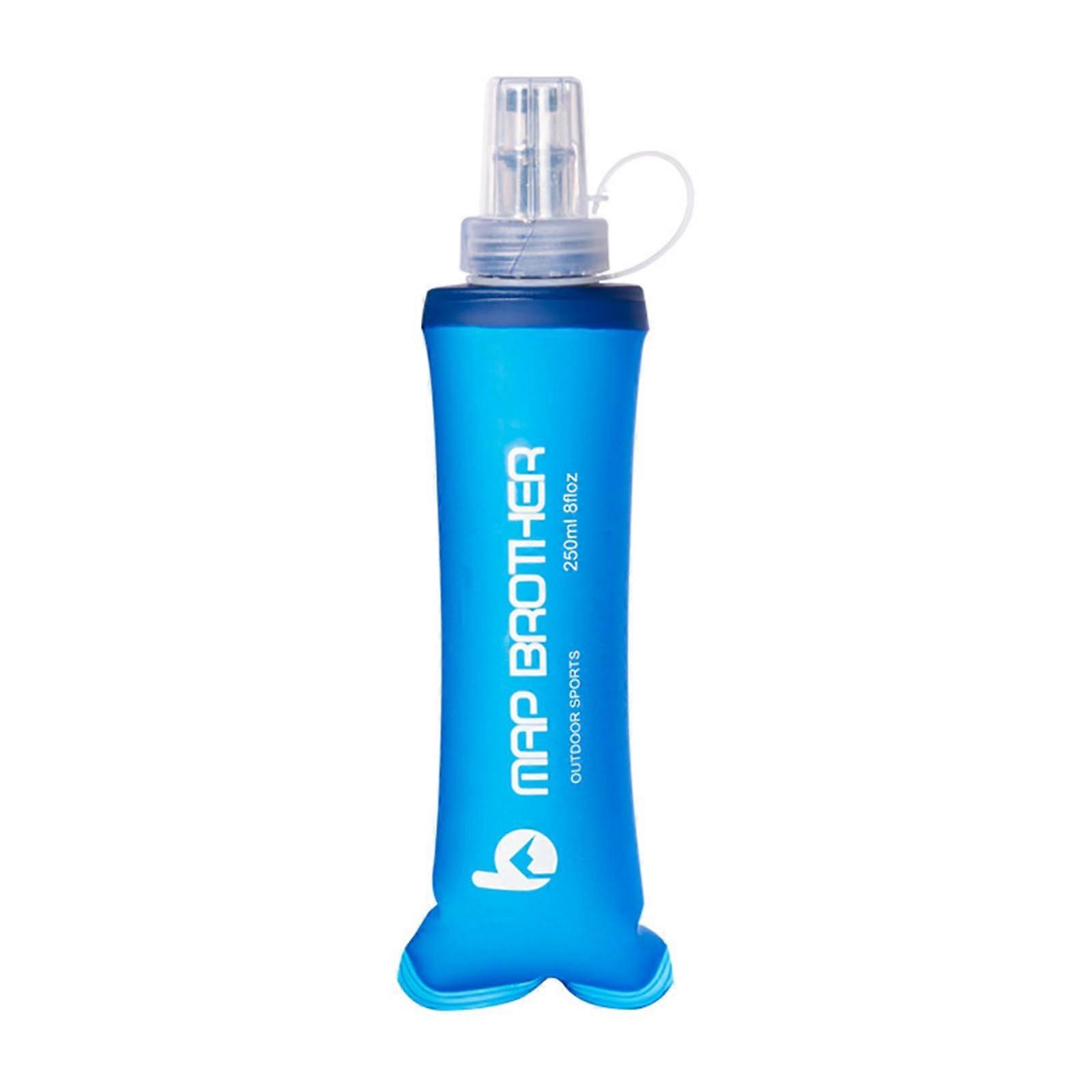 Foldable TPU Soft Water Bottle for Outdoor Activities, Portable Hydration Bottle for Running, Durable and Lightweight Design