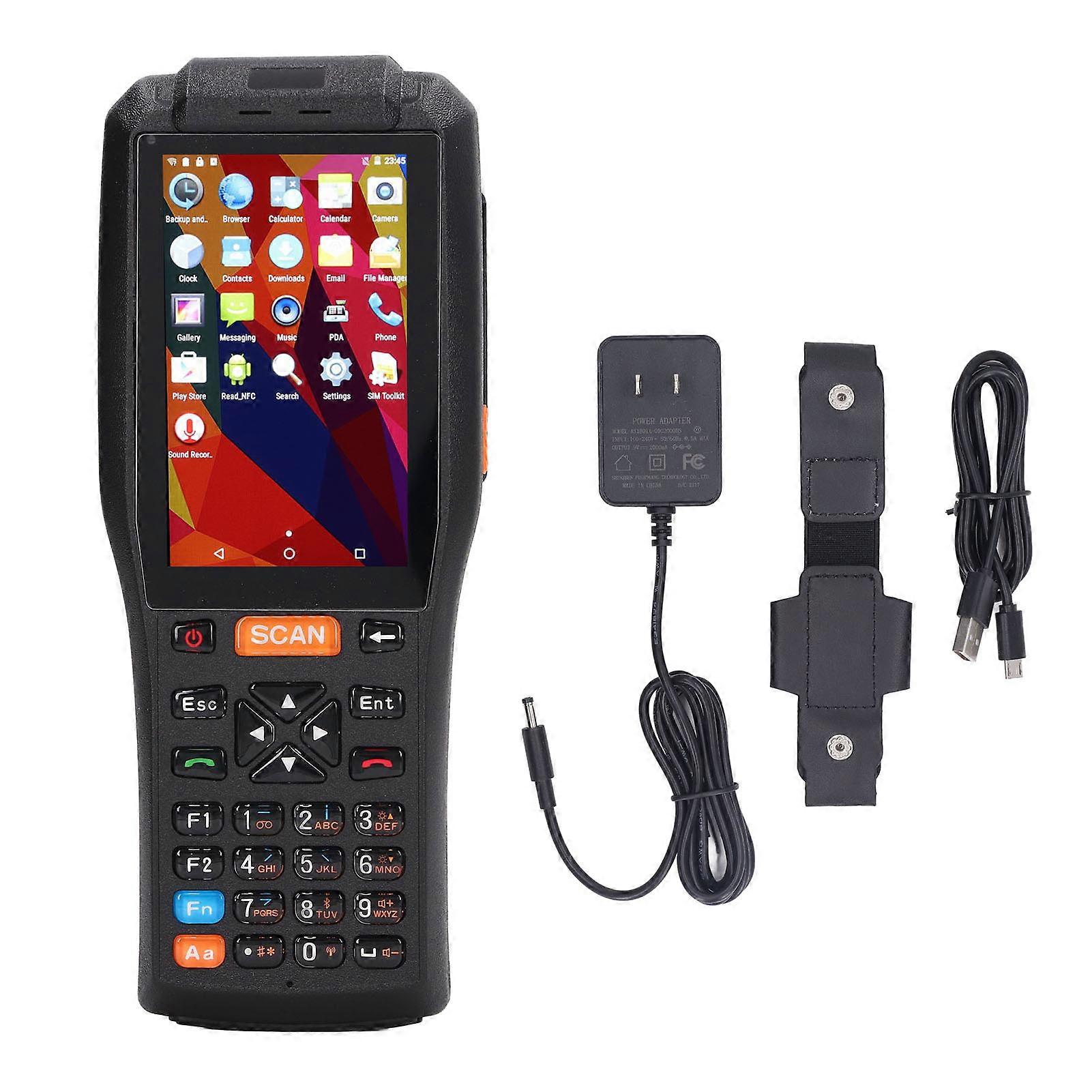 Samrt Barcode Scanner Thermal Receipt Printer 4 Inch Diaplay NFC Barcode Scanning Printer100 to 220VAC US Plug