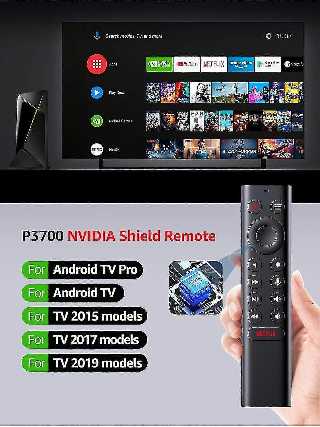 Sprachsteuerung Ersatz-Fernbedienung Für NVIDIA Shield TV & Pro (2015/2017/2019) – Alle Modelle
