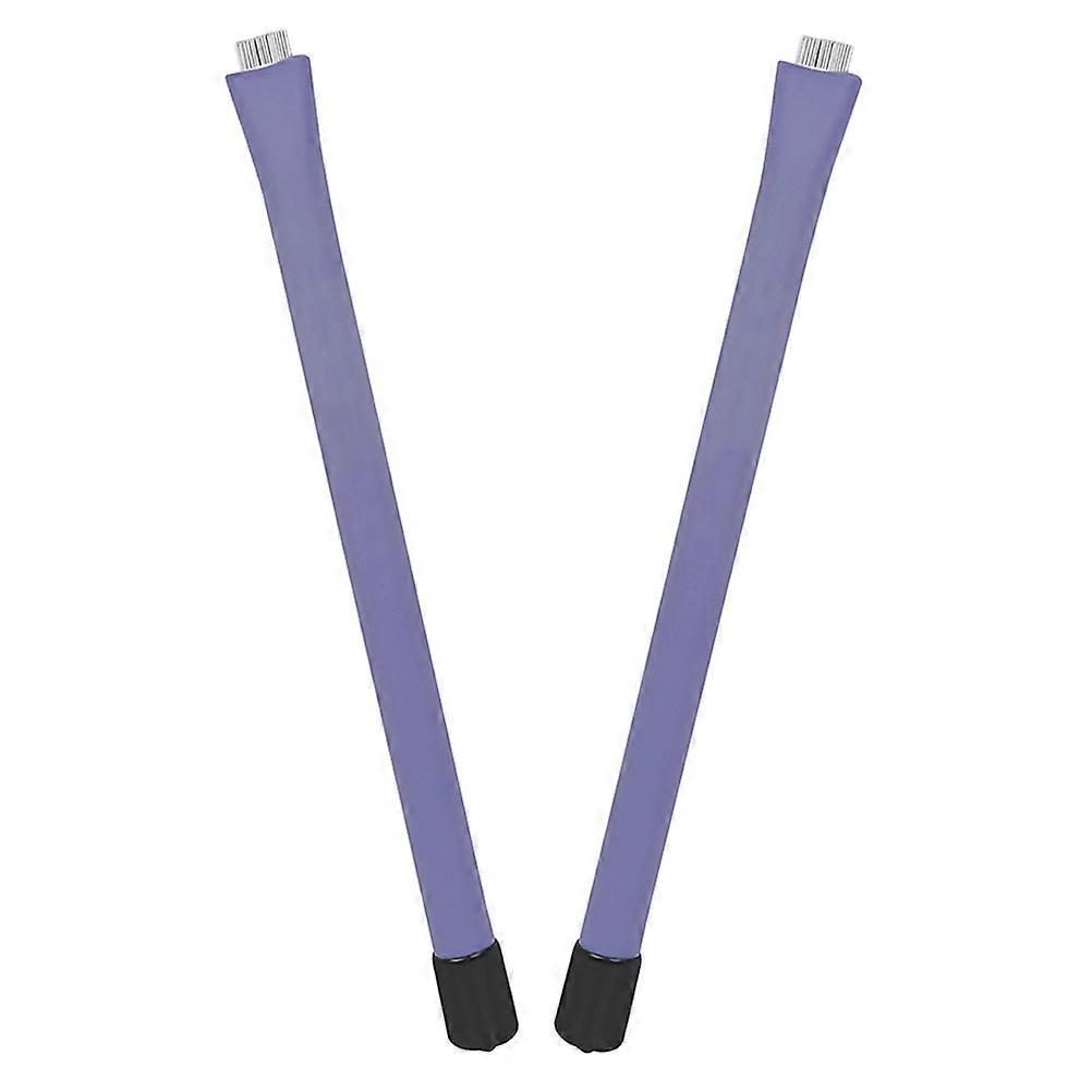 Professional Drum Brush Steel Wire Rubber Material For Music Playing Beginner Practice Youth Bands 1 Pair