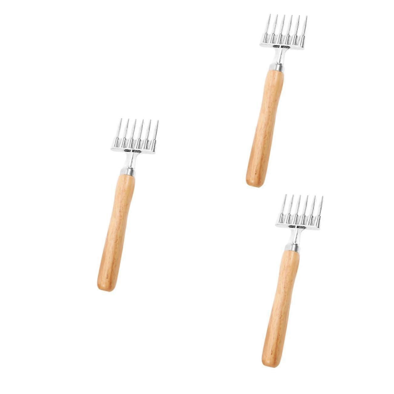 Ice Pick with Wooden Handle Bartender Portable Ice Axe Carving Tools