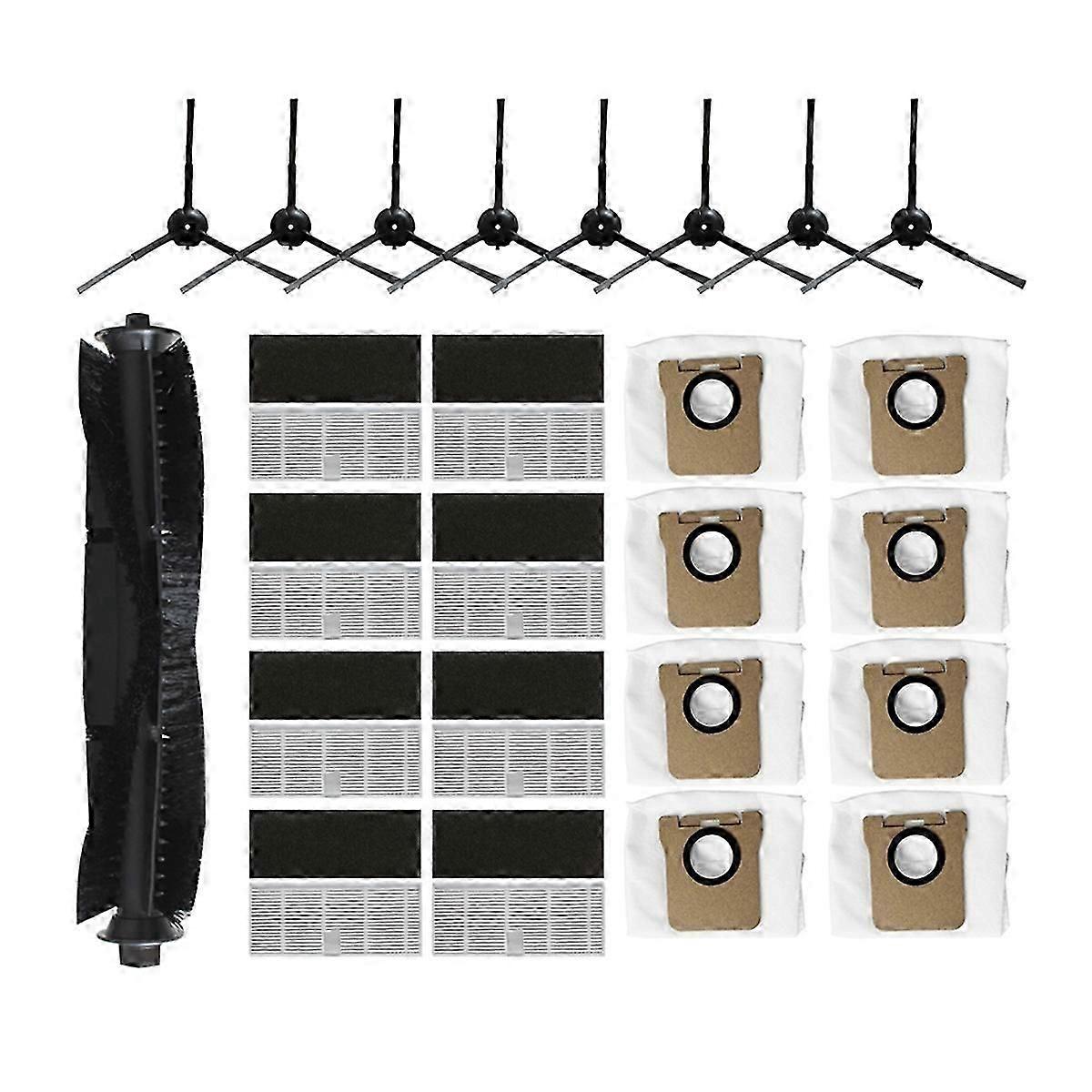 Compatible for Ultenic T10 Pro Main Side Brush Hepa Filter