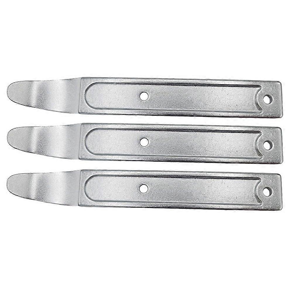 3Pcs Trim Removal Tool Metallic Car Pocket Pry Bar for Removing Interior and Exterior Parts and Accessories for Cars and Aircraft