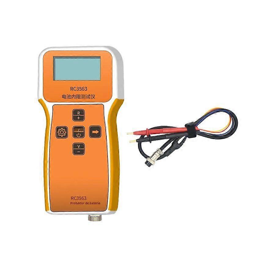 RC3563 Hochpräziser Innenwiderstandsdetektor Autobatterietester mit echten vier Pins für Säure und Lithium