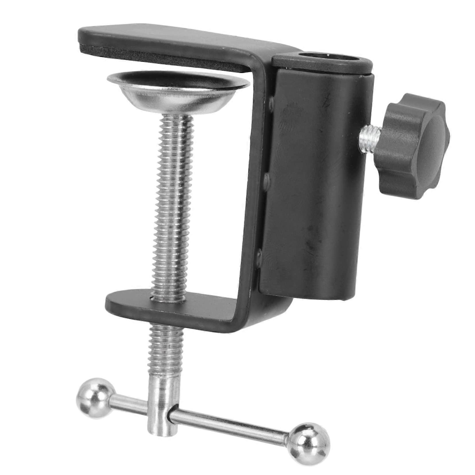 Table Mount Clamps Desk Clamp for Microphone Microphone Arm Holder Clamp Durable Plastic Alloy Base
